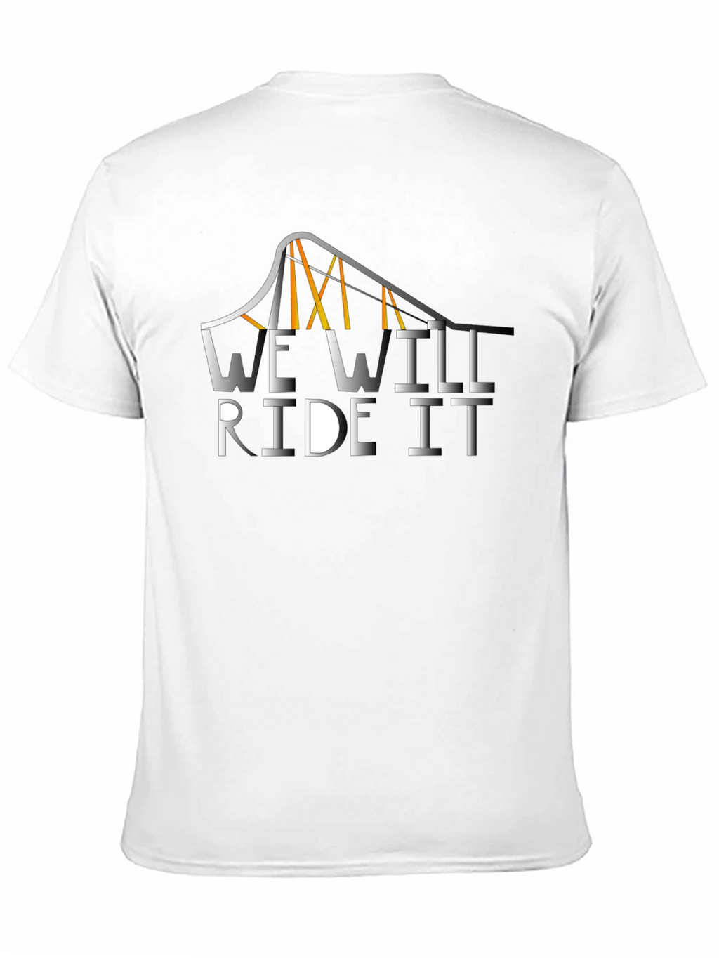We Will Ride It Black Graphic Tee