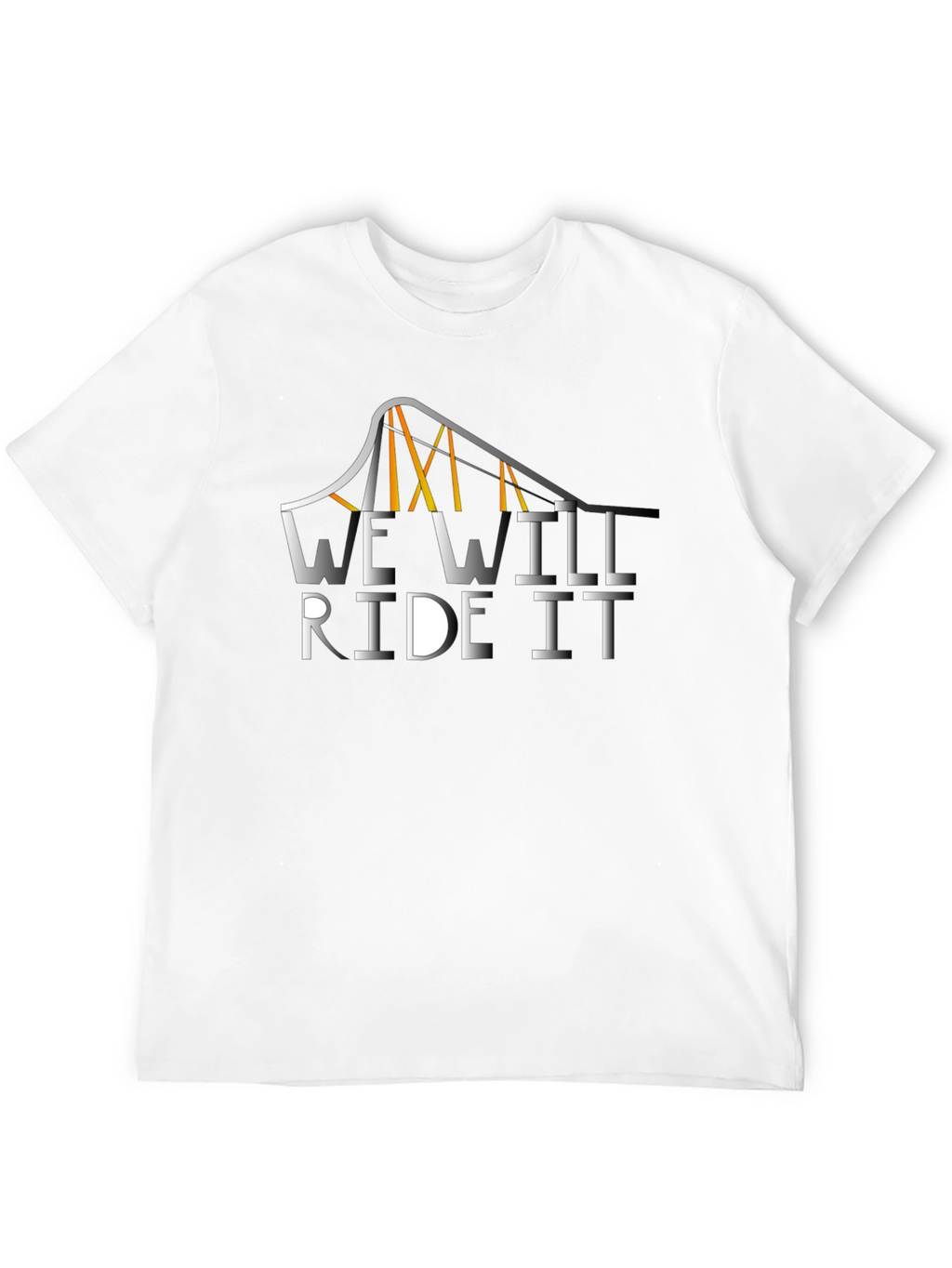 We Will Ride It Black Graphic Tee