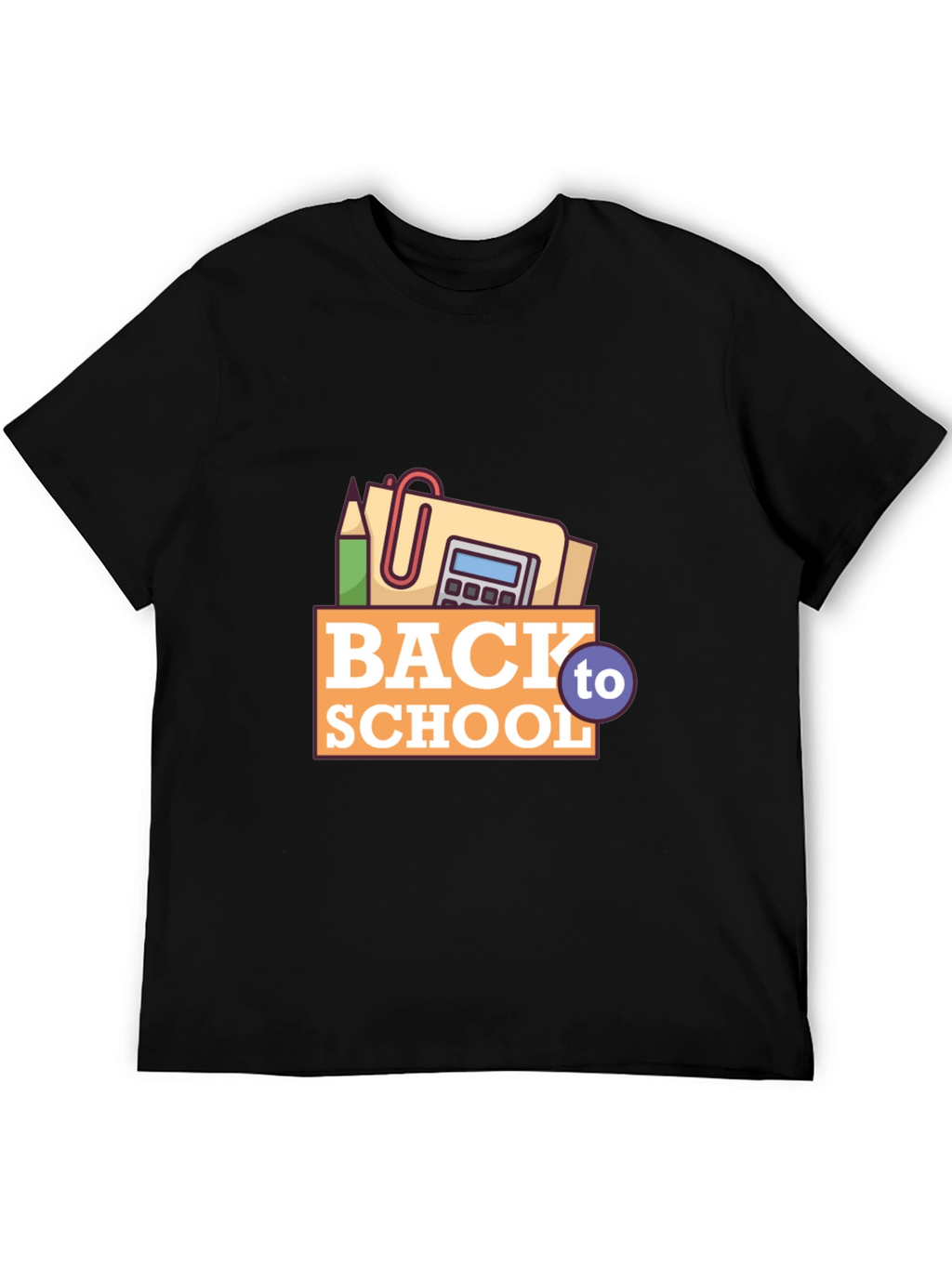 Back to School Black T-Shirt
