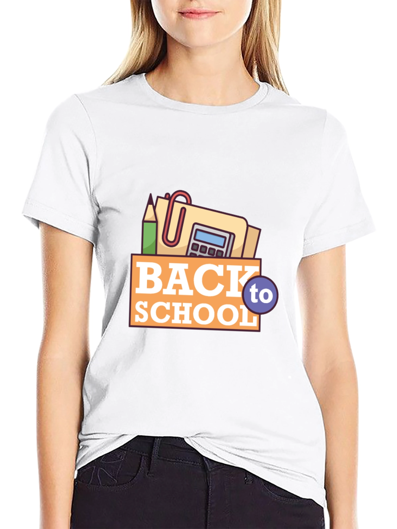 Back to School Black T-Shirt