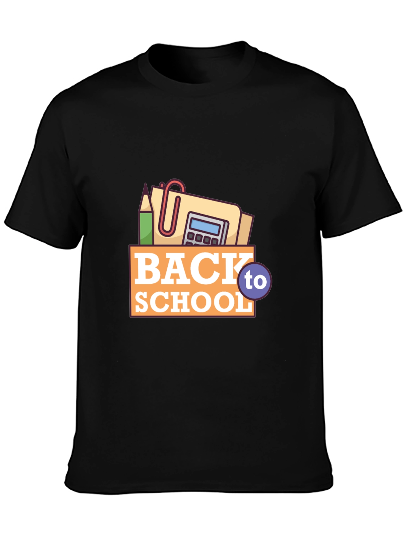 Back to School Black T-Shirt