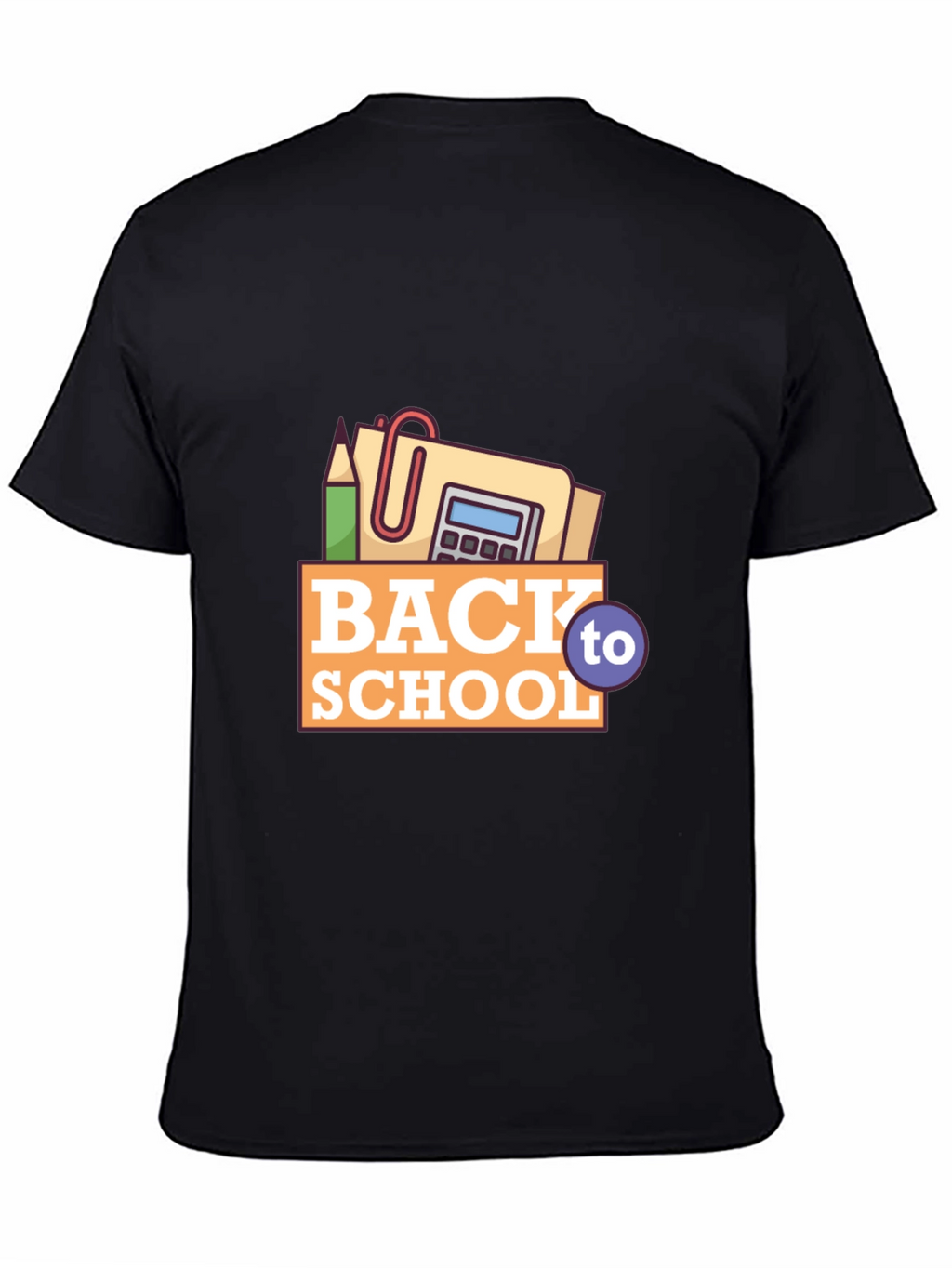 Back to School Black T-Shirt