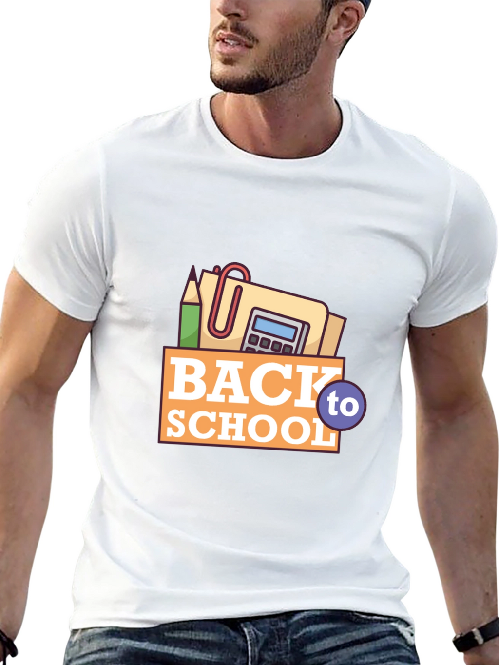Back to School Black T-Shirt
