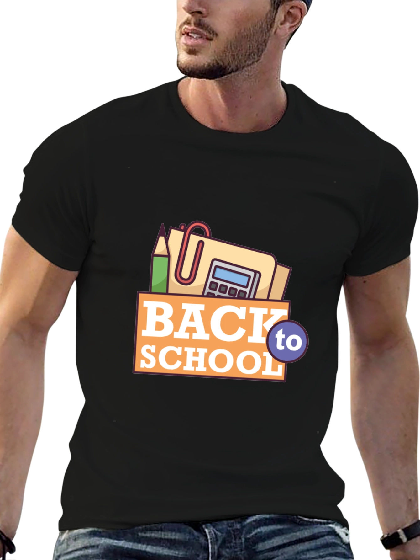 Back to School Black T-Shirt