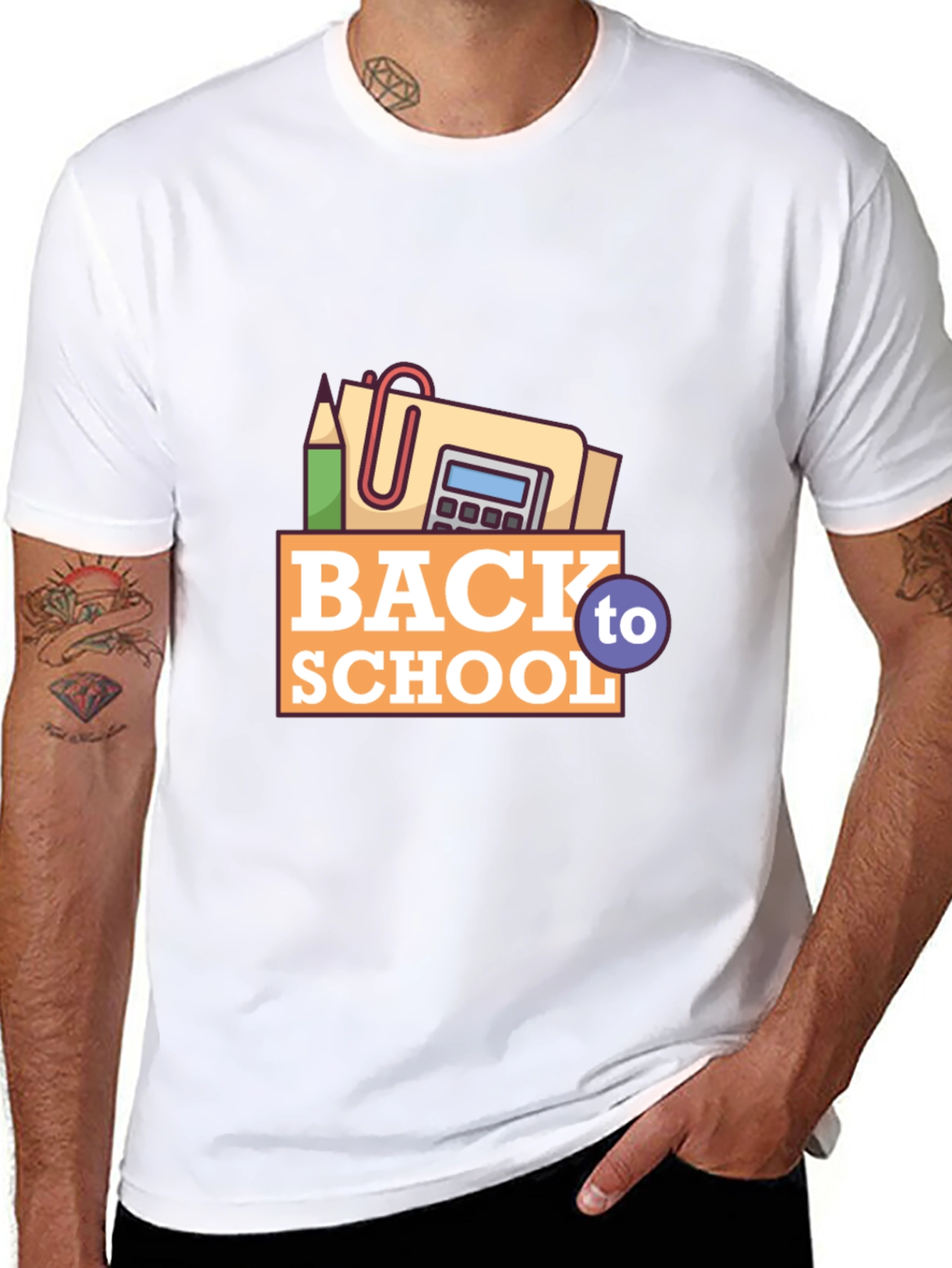 Back to School Black T-Shirt