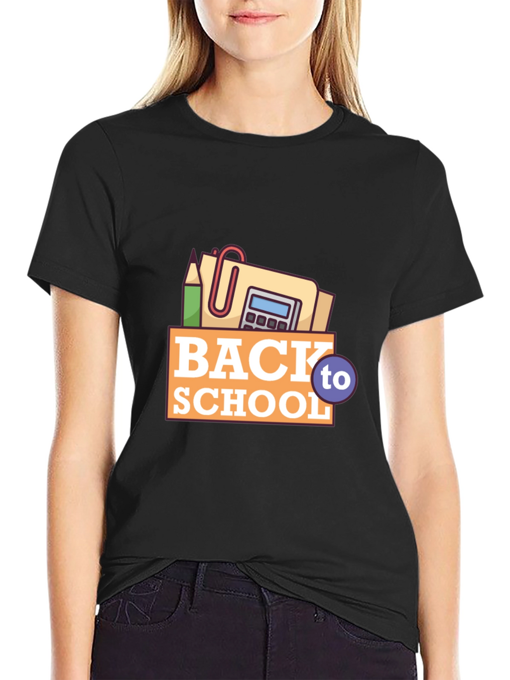 Back to School Black T-Shirt
