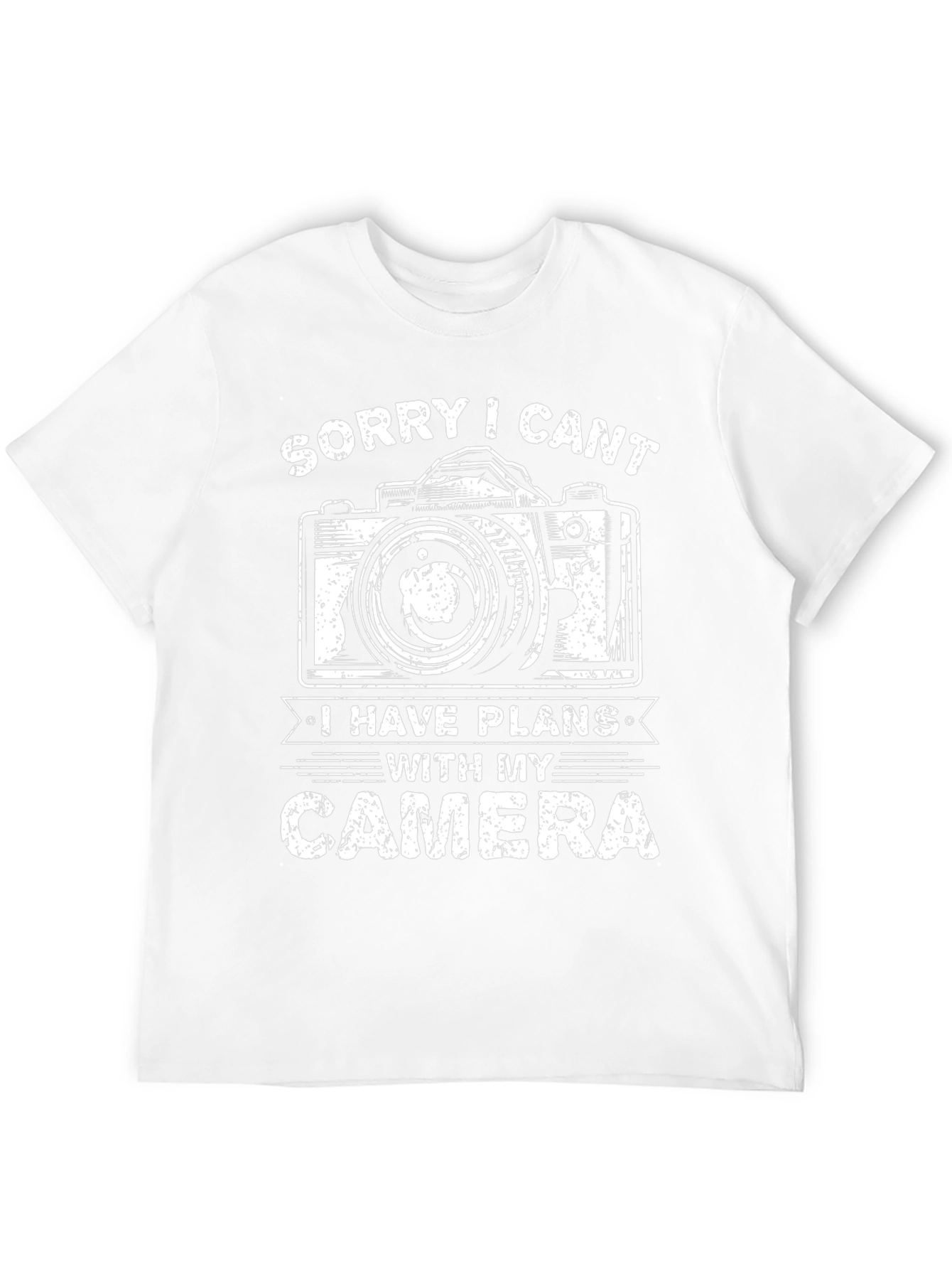 Camera Plans T-Shirt - Photographer Graphic Tee