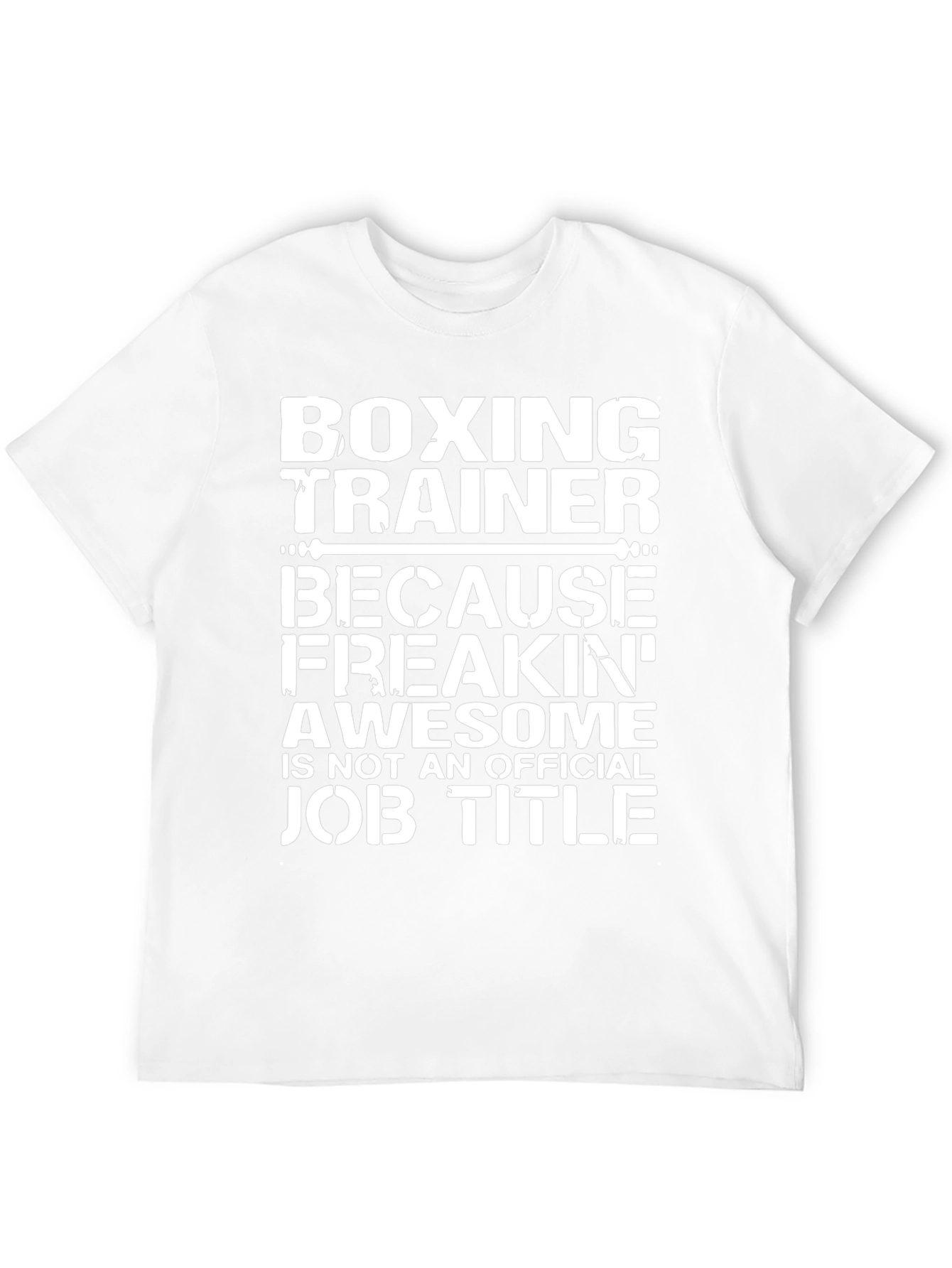 Boxing Trainer Awesome Job Title T-Shirt