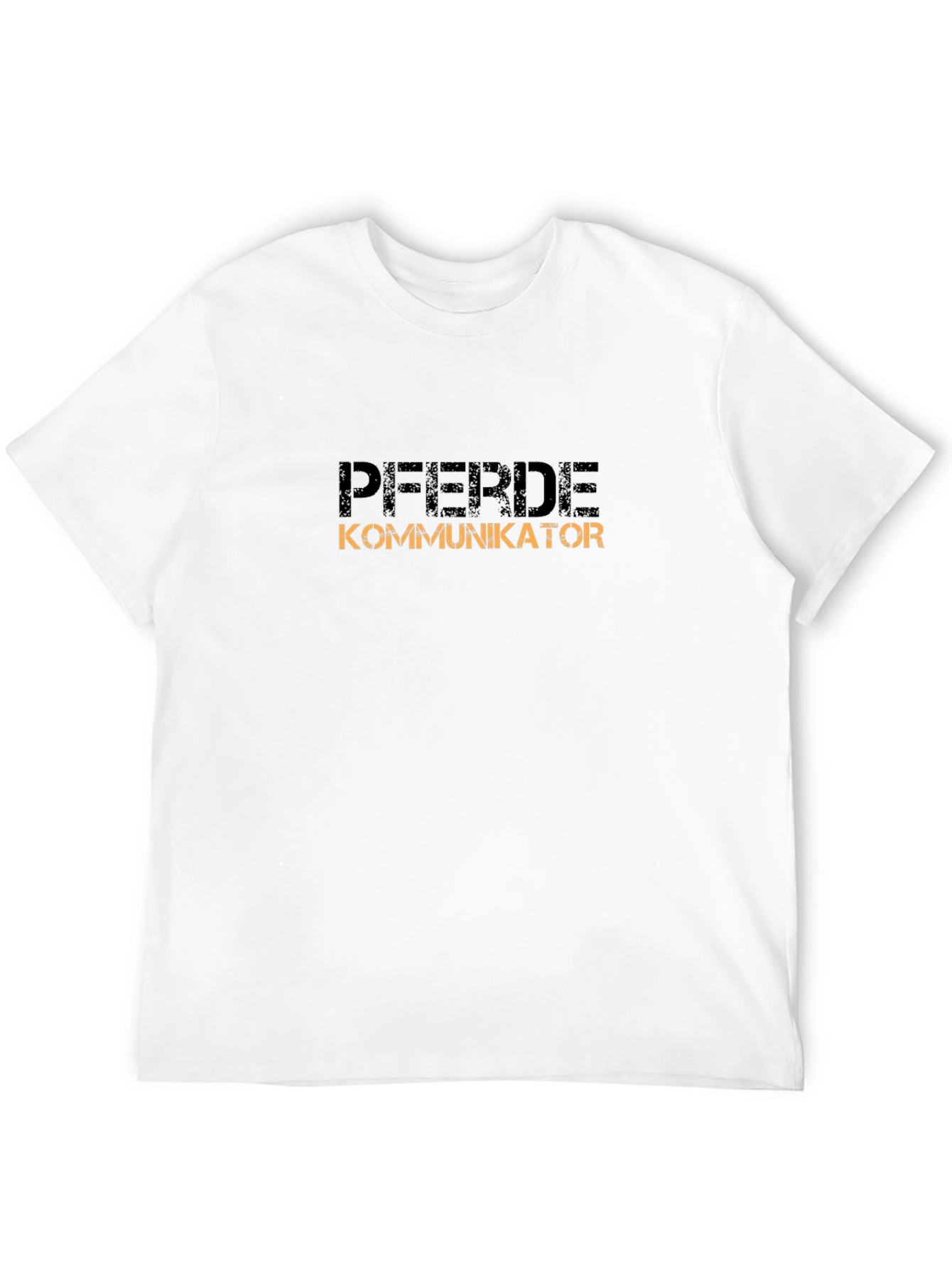 Pferde Kommunikator Black T-Shirt