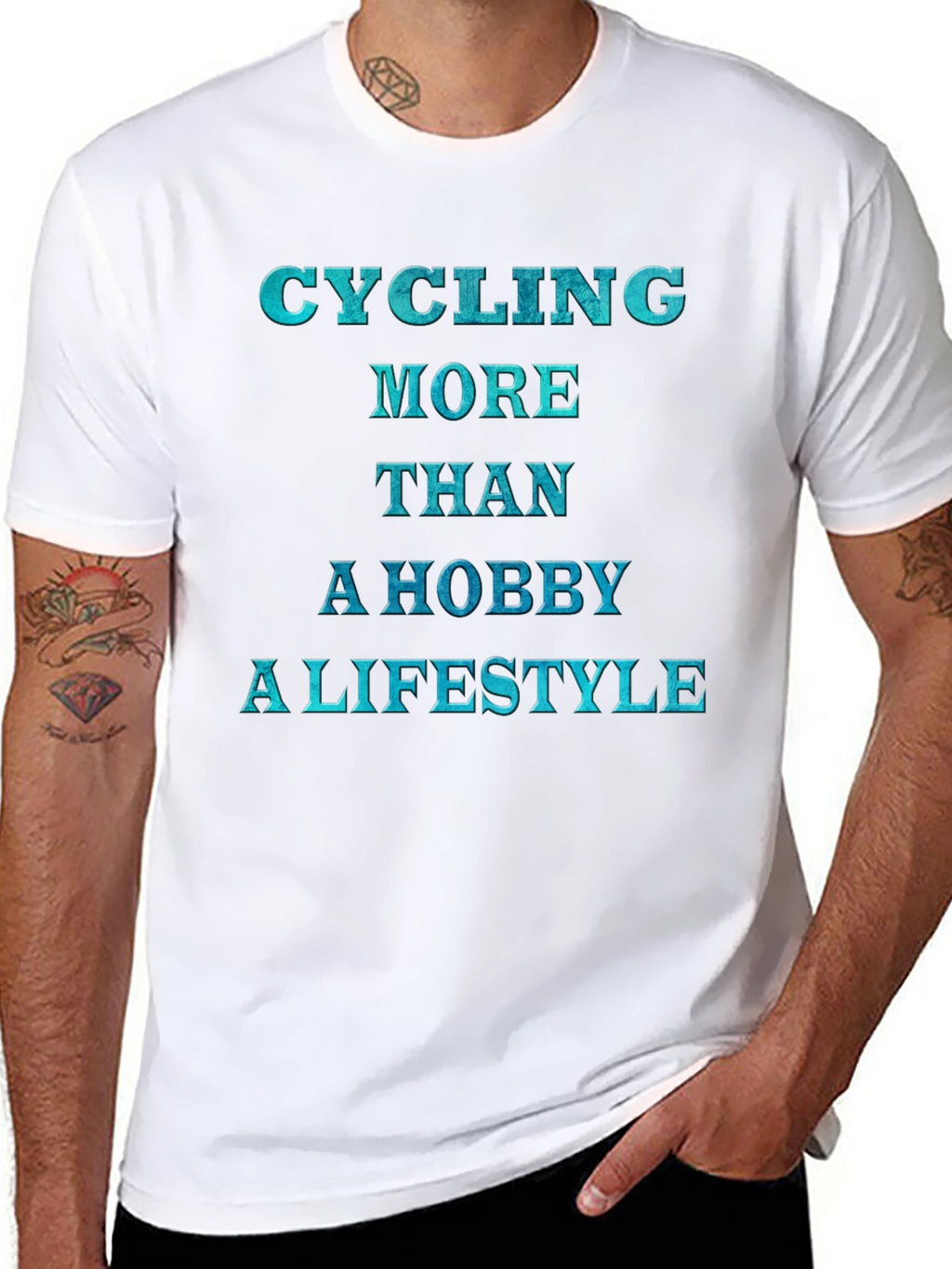 Cycling Lifestyle Graphic Tee