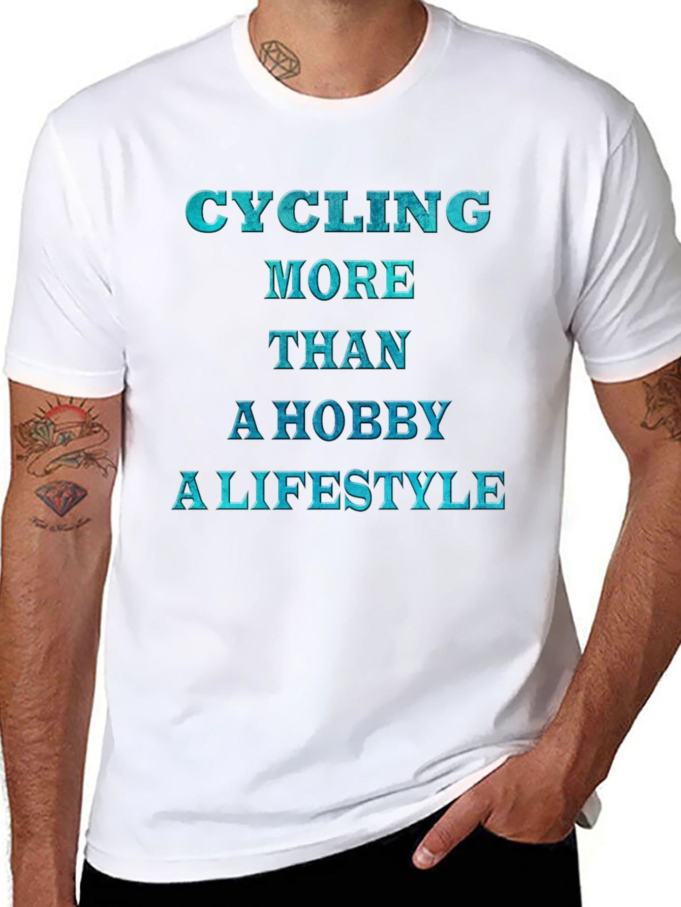 Cycling Lifestyle Graphic Tee