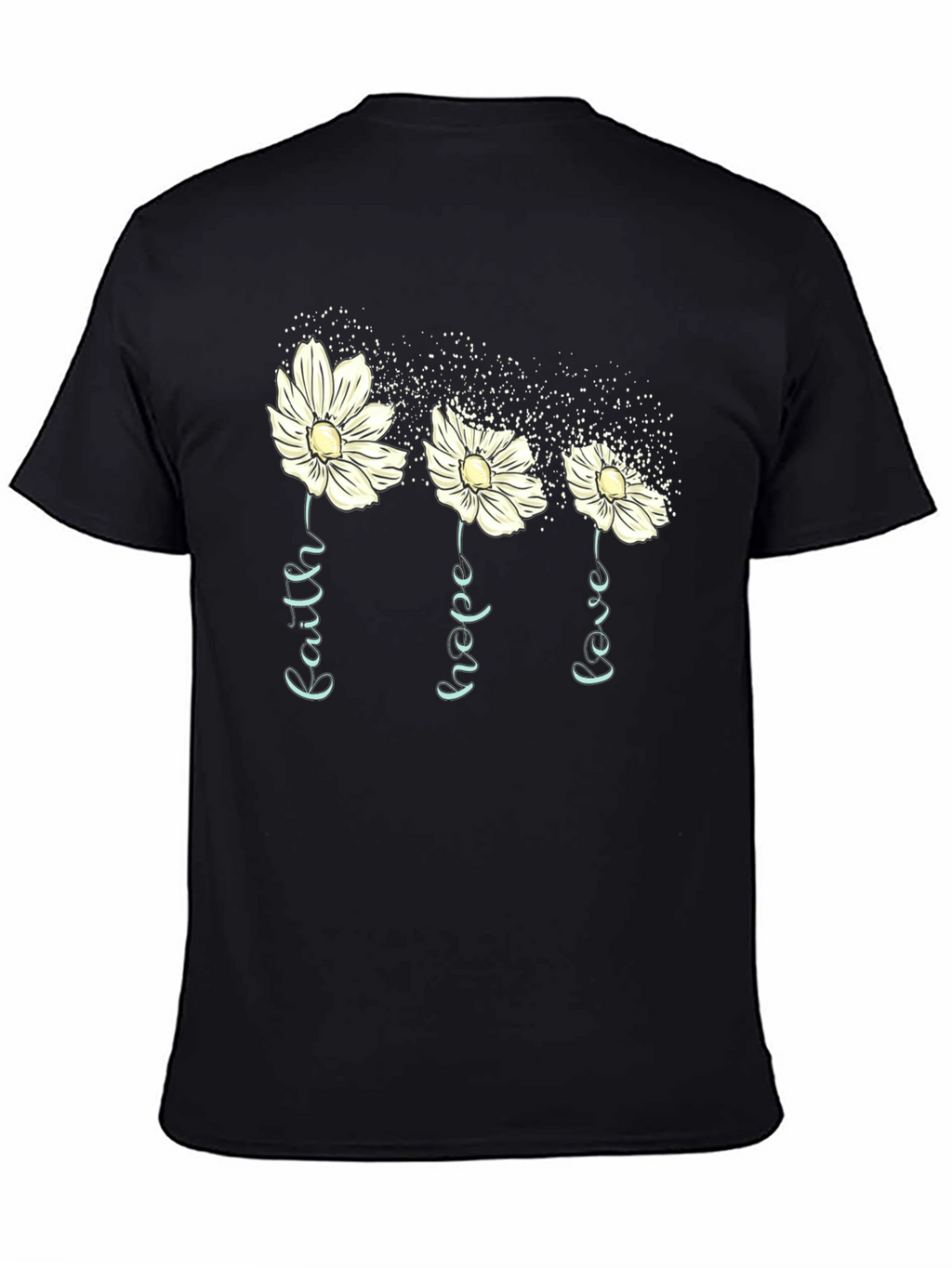 Faith Hope Love Floral T-Shirt