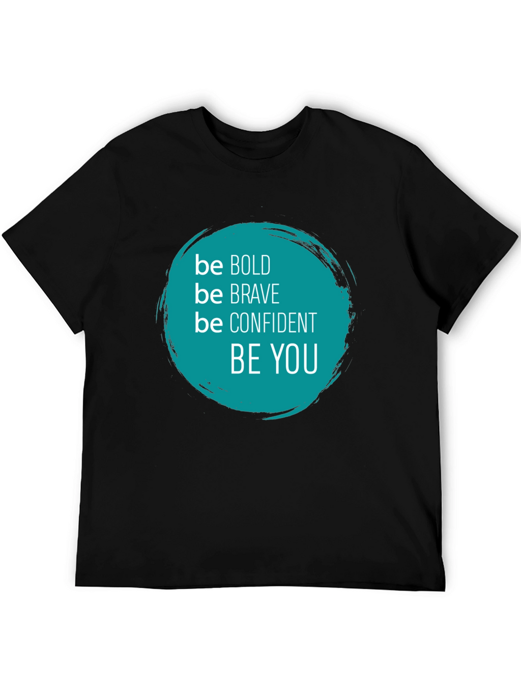 Be Bold Graphic Tee - Inspirational Black T-Shirt