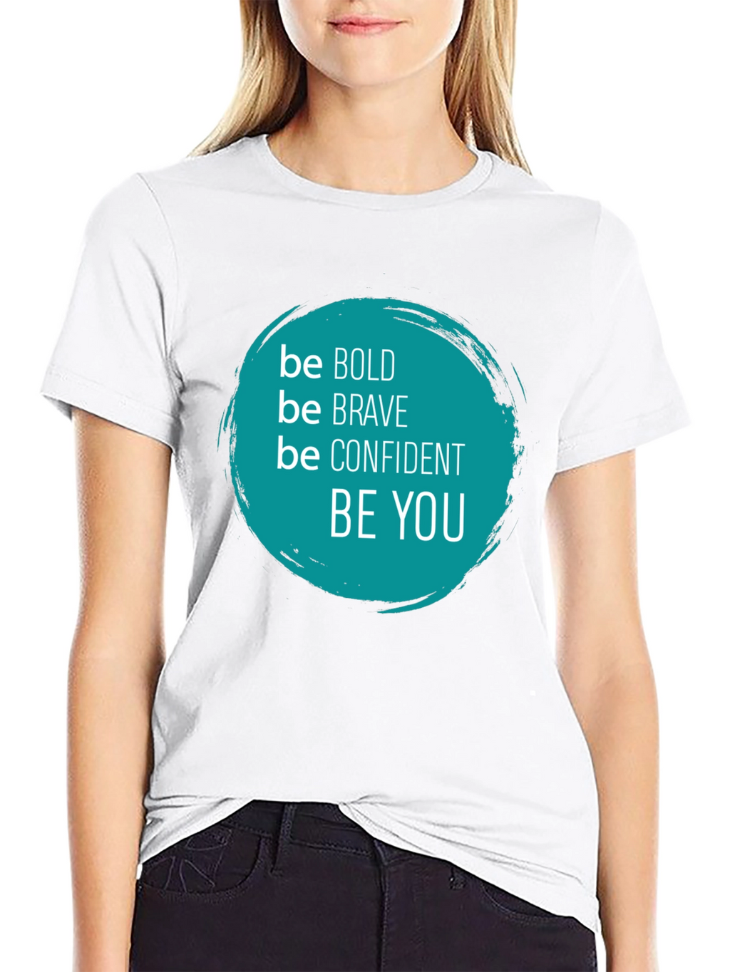Be Bold Graphic Tee - Inspirational Black T-Shirt