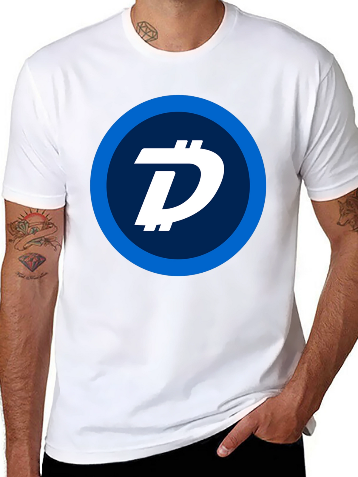 DGB Digibyte Crypto T-Shirt
