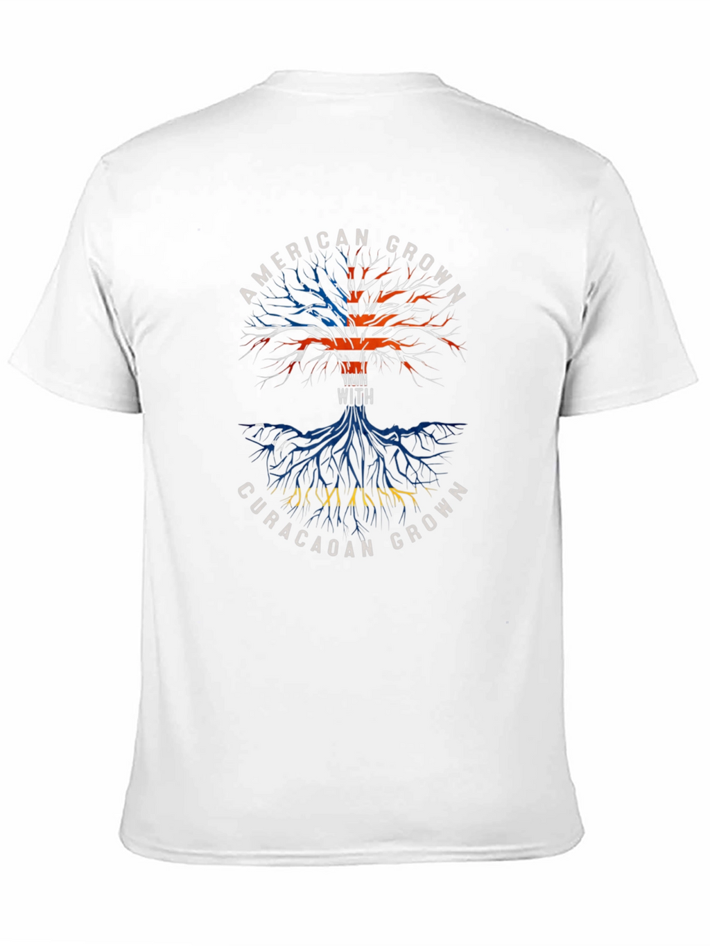 American Grown with Curacao Roots T-Shirt