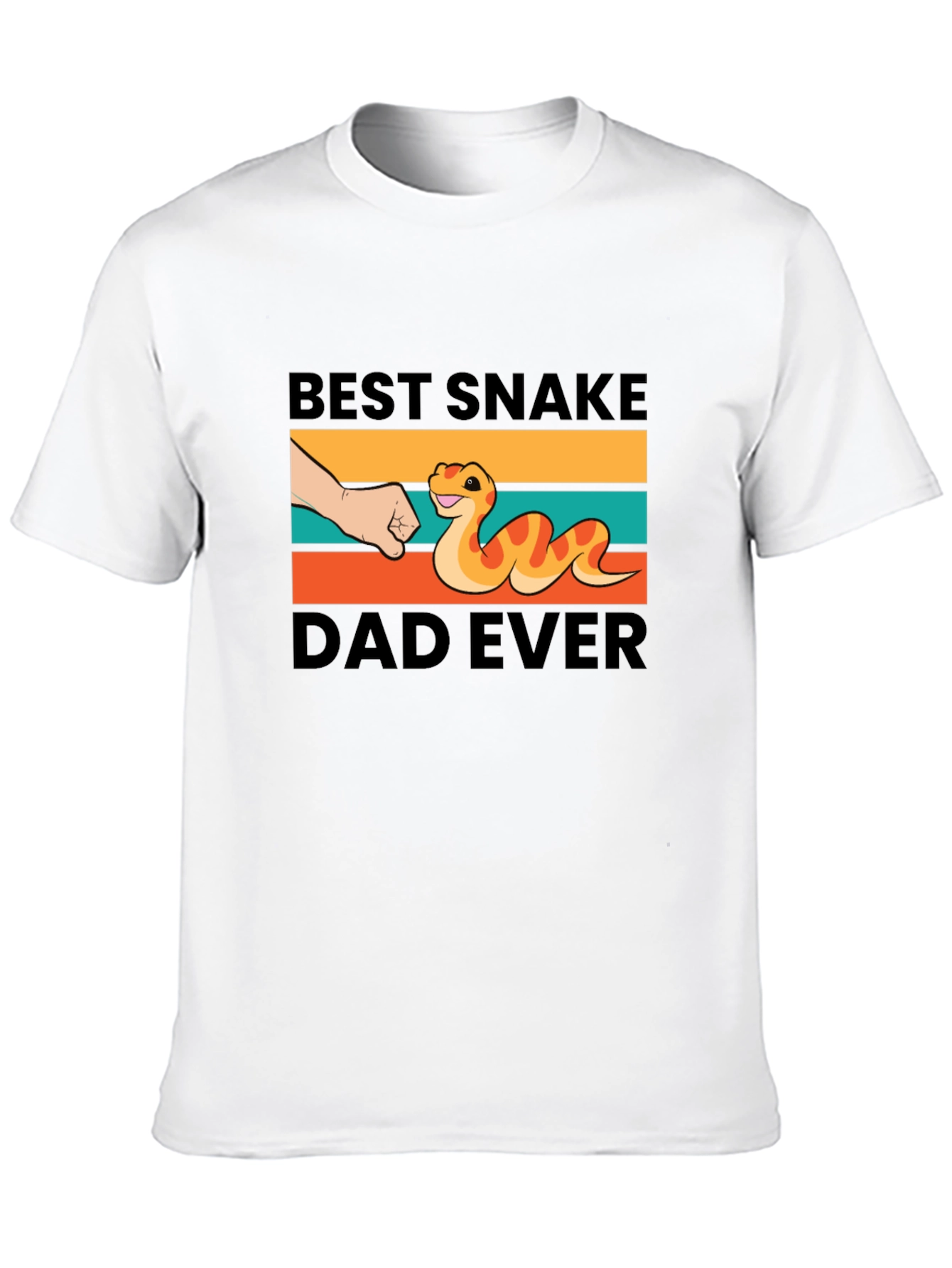 Best Snake Dad Ever Graphic T-Shirt