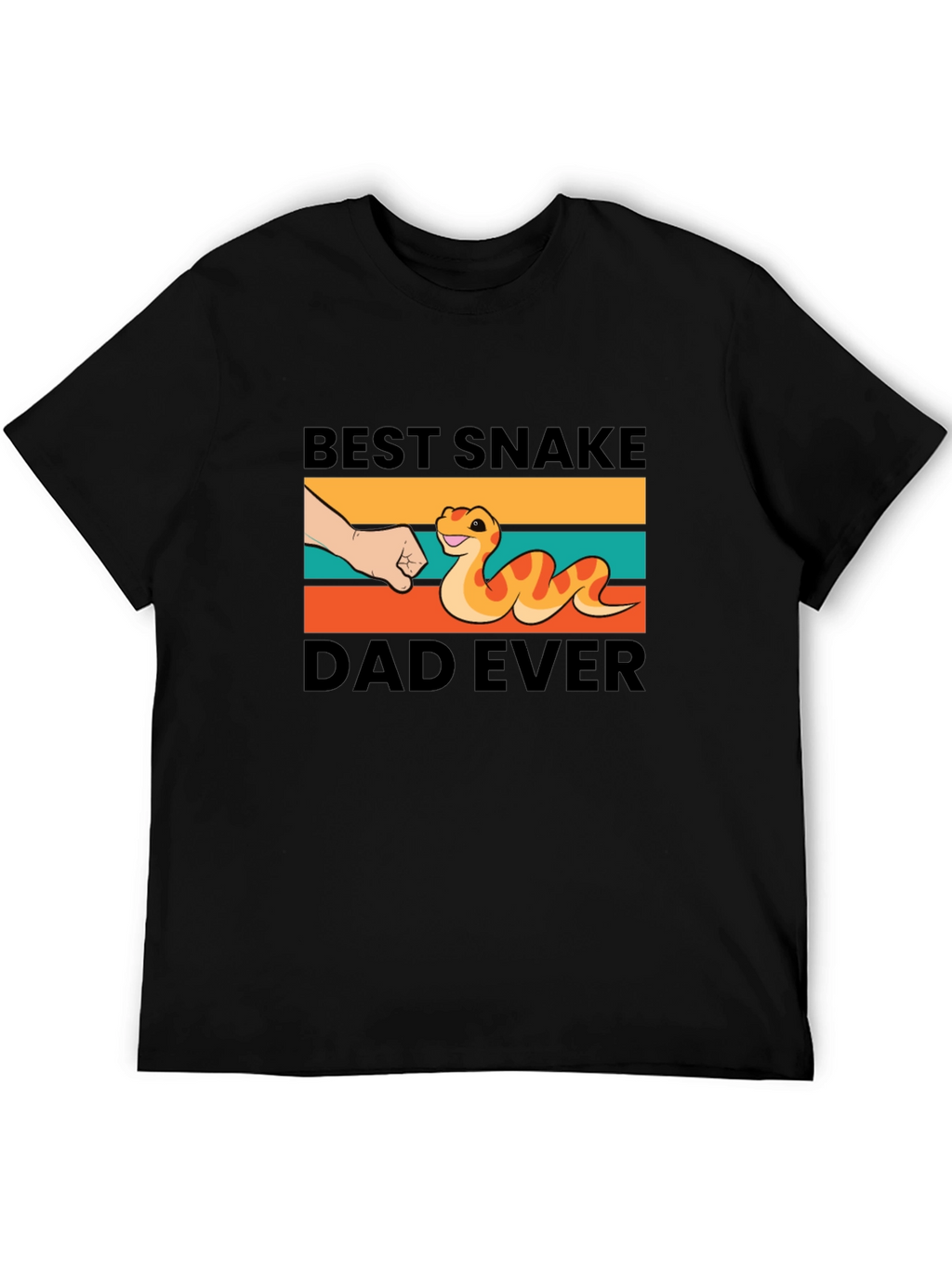 Best Snake Dad Ever Graphic T-Shirt