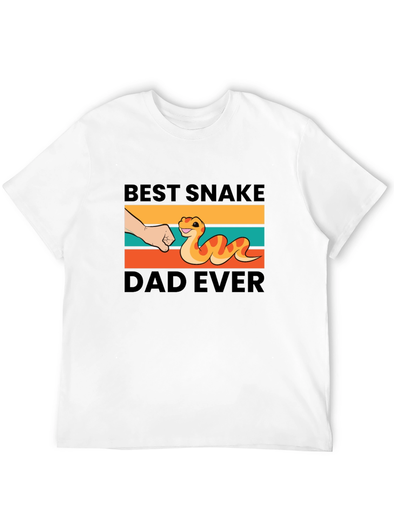 Best Snake Dad Ever Graphic T-Shirt