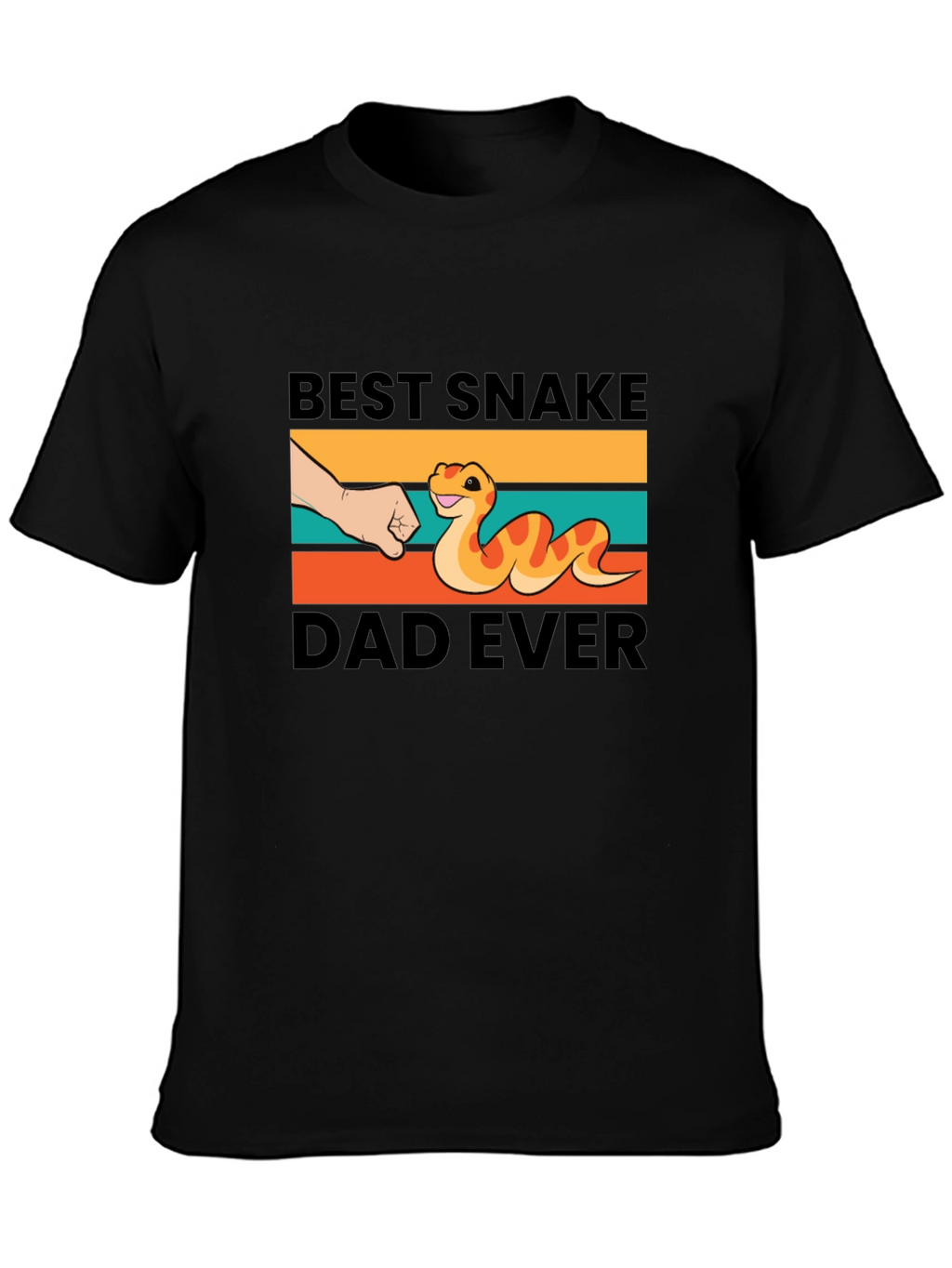 Best Snake Dad Ever Graphic T-Shirt