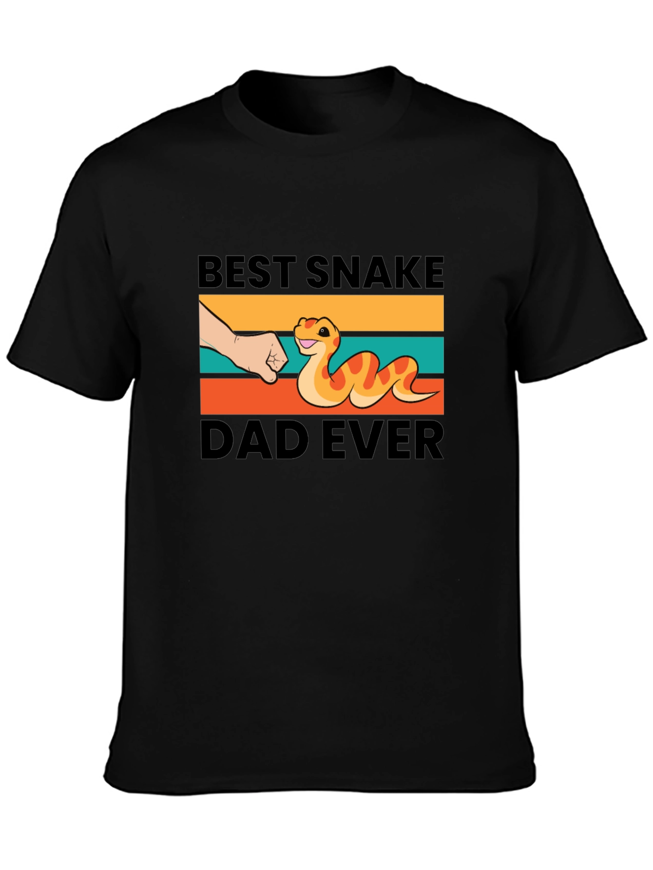 Best Snake Dad Ever Graphic T-Shirt