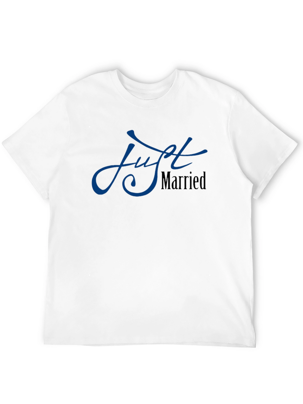 Just Married Black T-Shirt