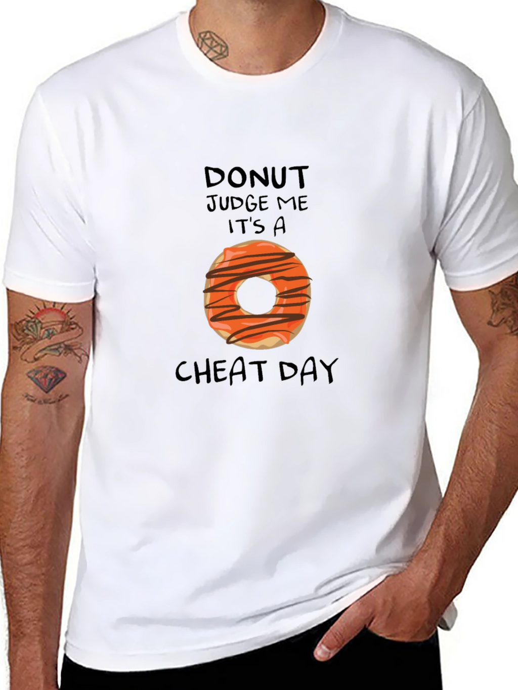 Donut Judge Me - Cheat Day T-Shirt
