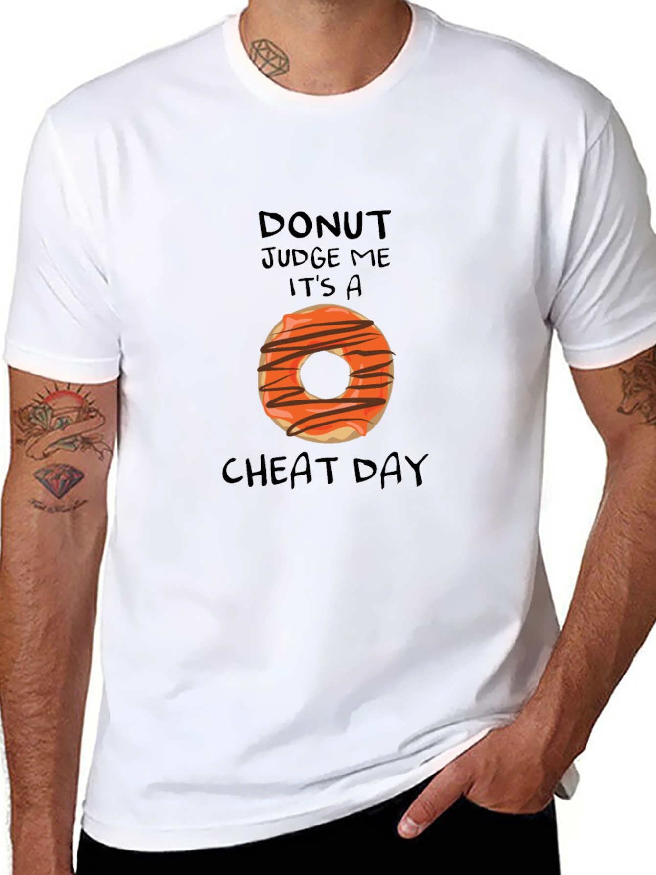 Donut Judge Me - Cheat Day T-Shirt
