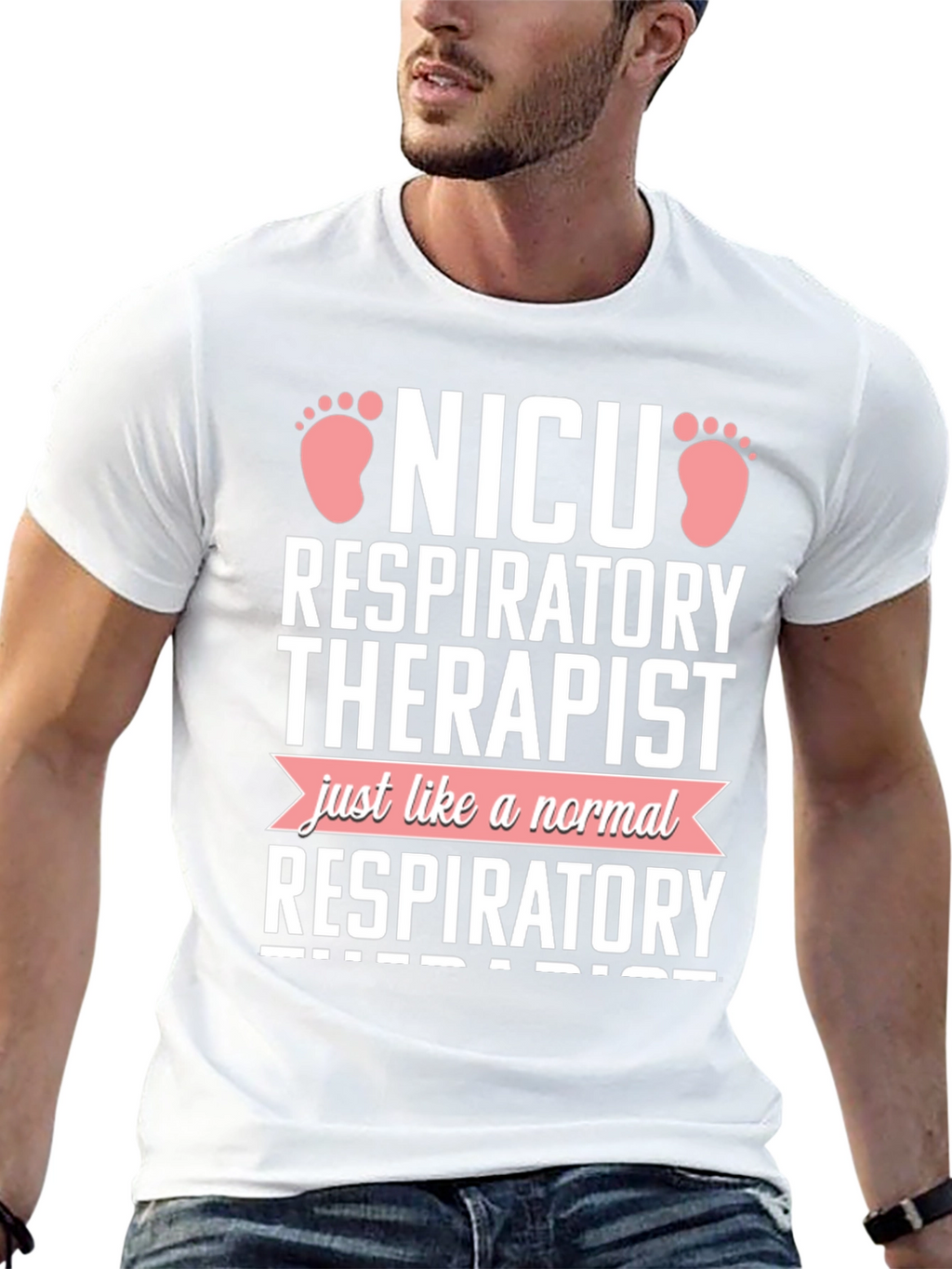NICU Respiratory Therapist Novelty T-Shirt