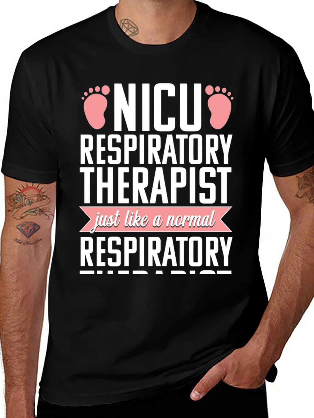 NICU Respiratory Therapist Novelty T-Shirt