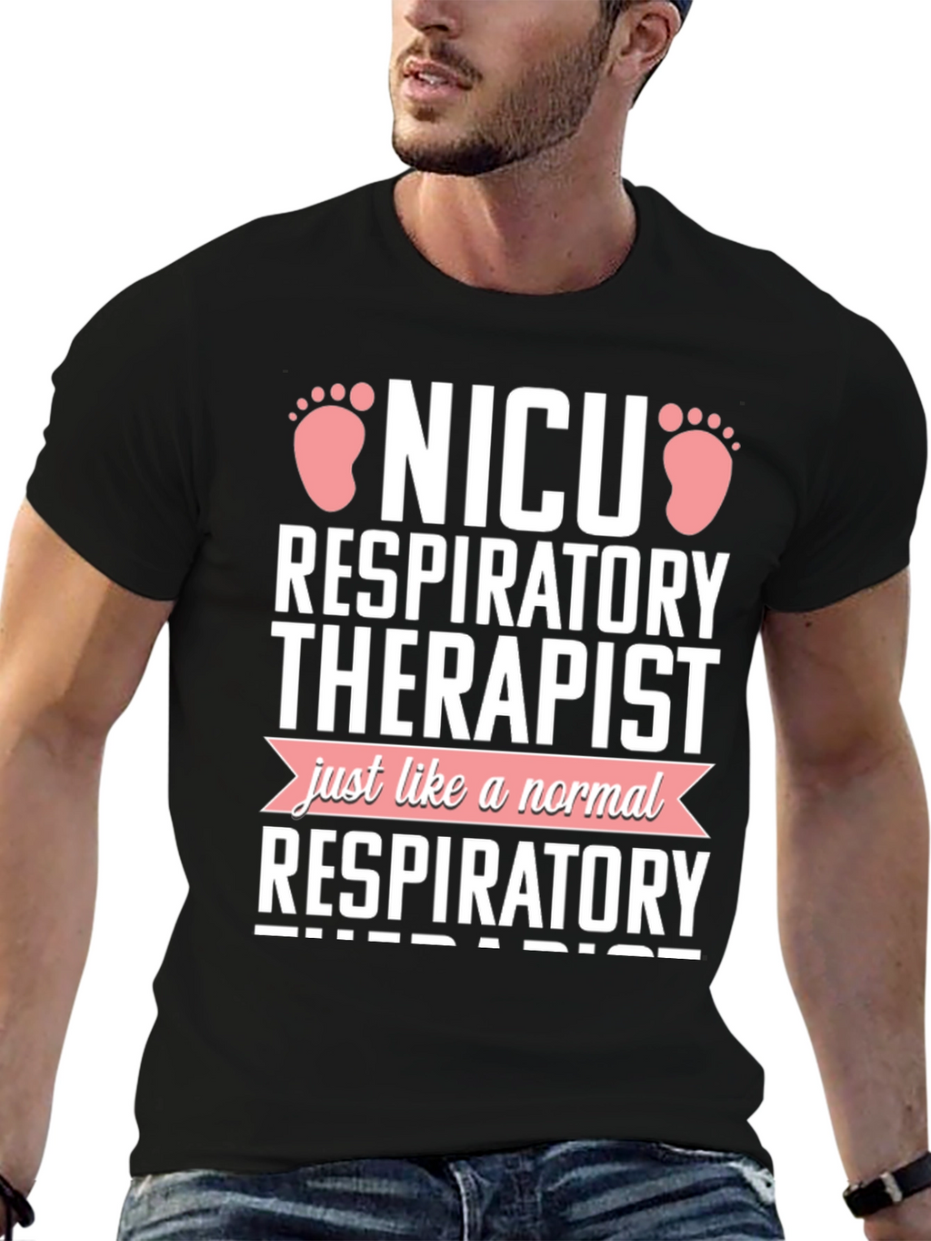 NICU Respiratory Therapist Novelty T-Shirt