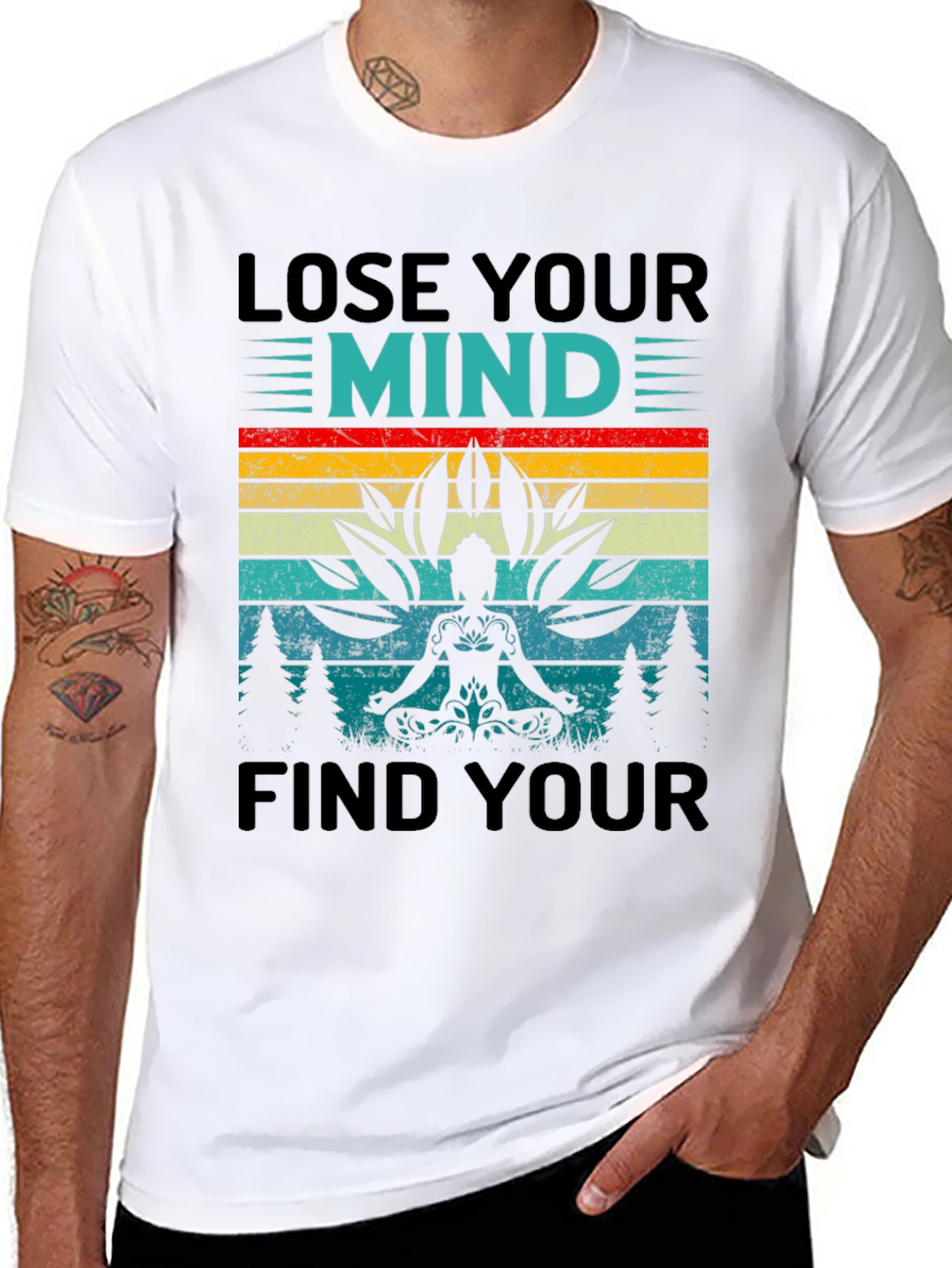 Lose Your Mind Find Your Soul Yoga T-Shirt