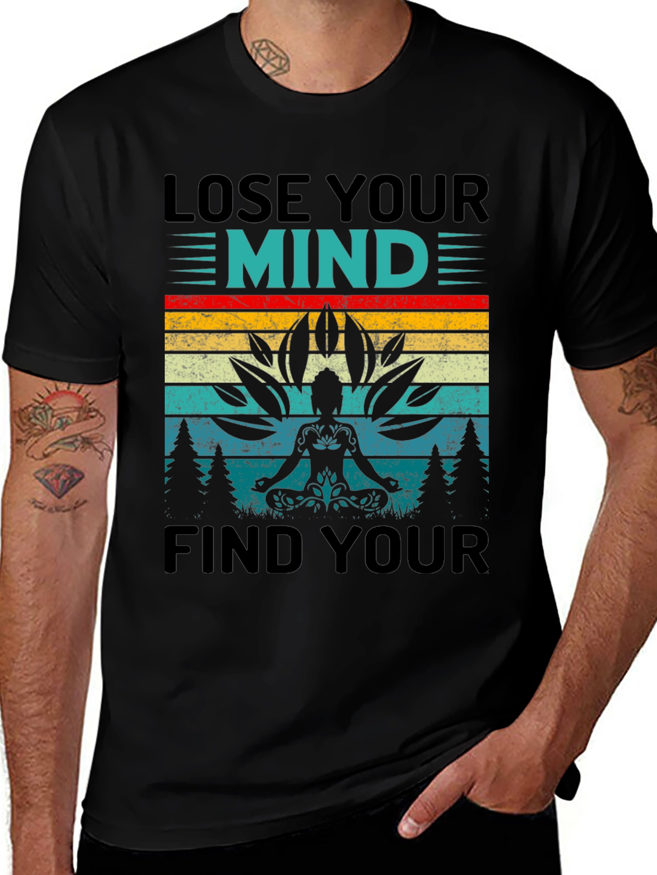Lose Your Mind Find Your Soul Yoga T-Shirt