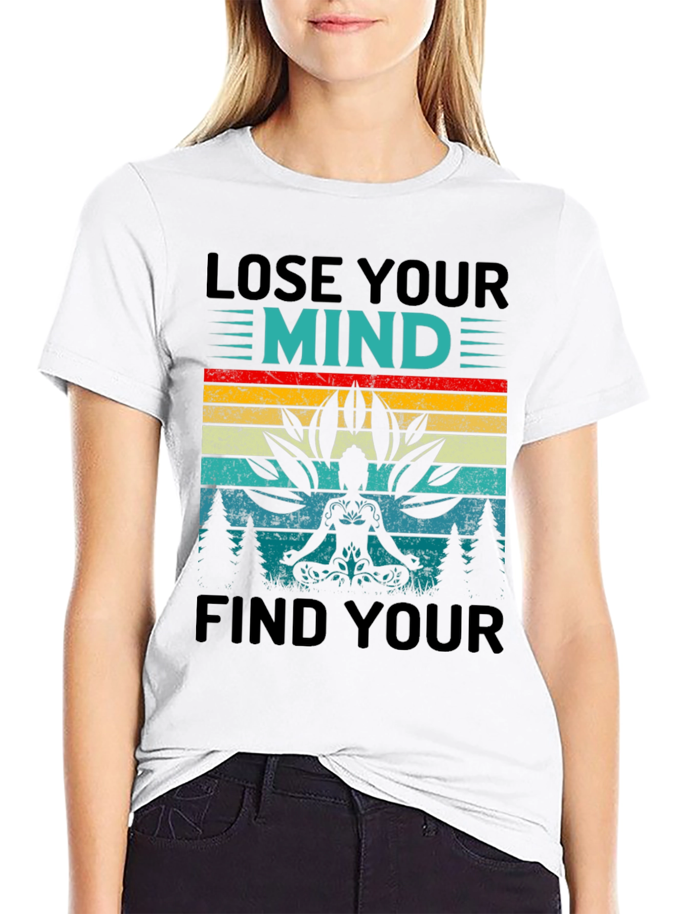 Lose Your Mind Find Your Soul Yoga T-Shirt