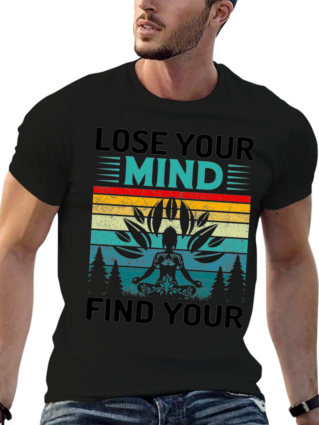 Lose Your Mind Find Your Soul Yoga T-Shirt
