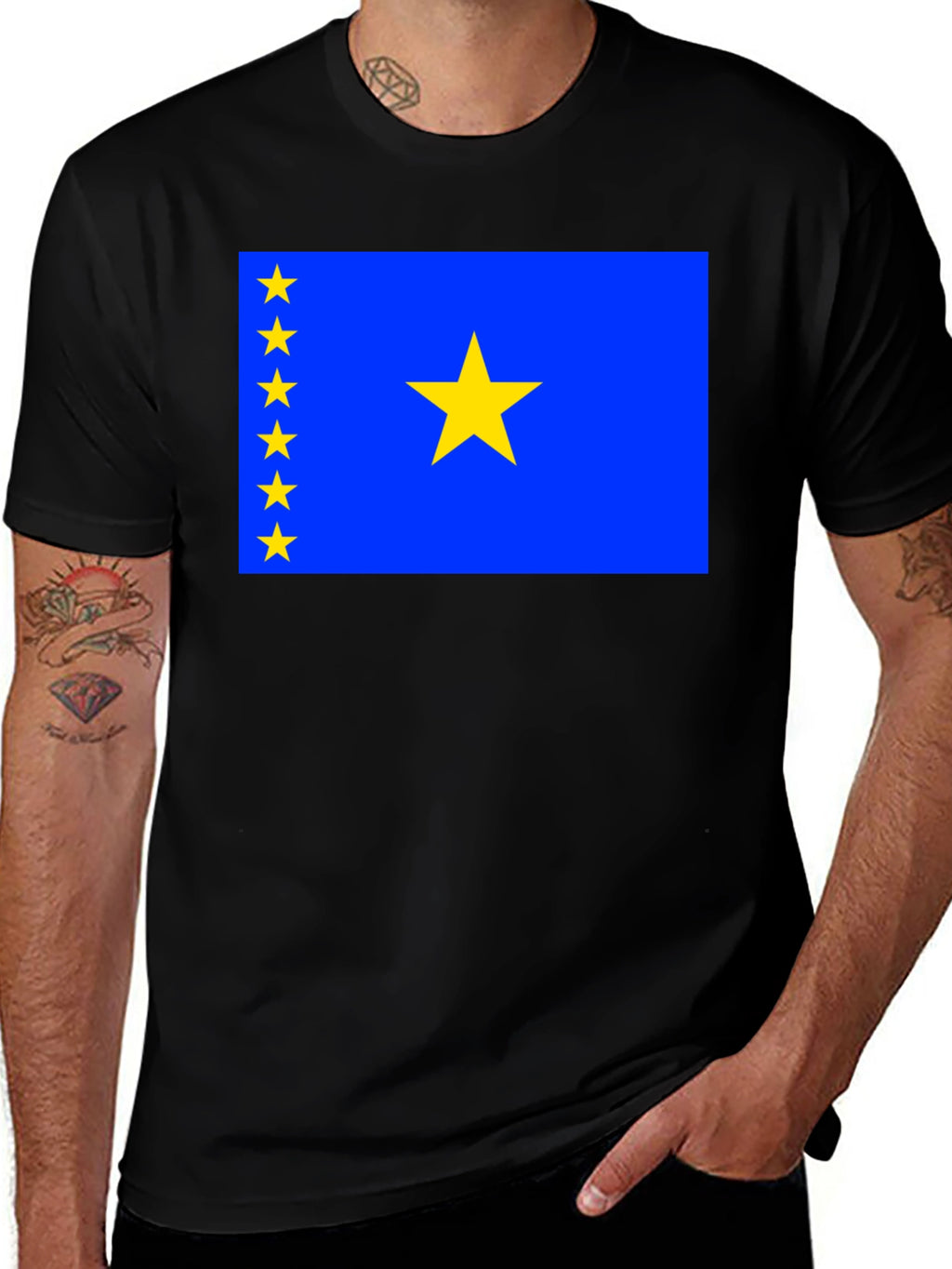 DR Congo Flag T-Shirt - Patriotic Pride