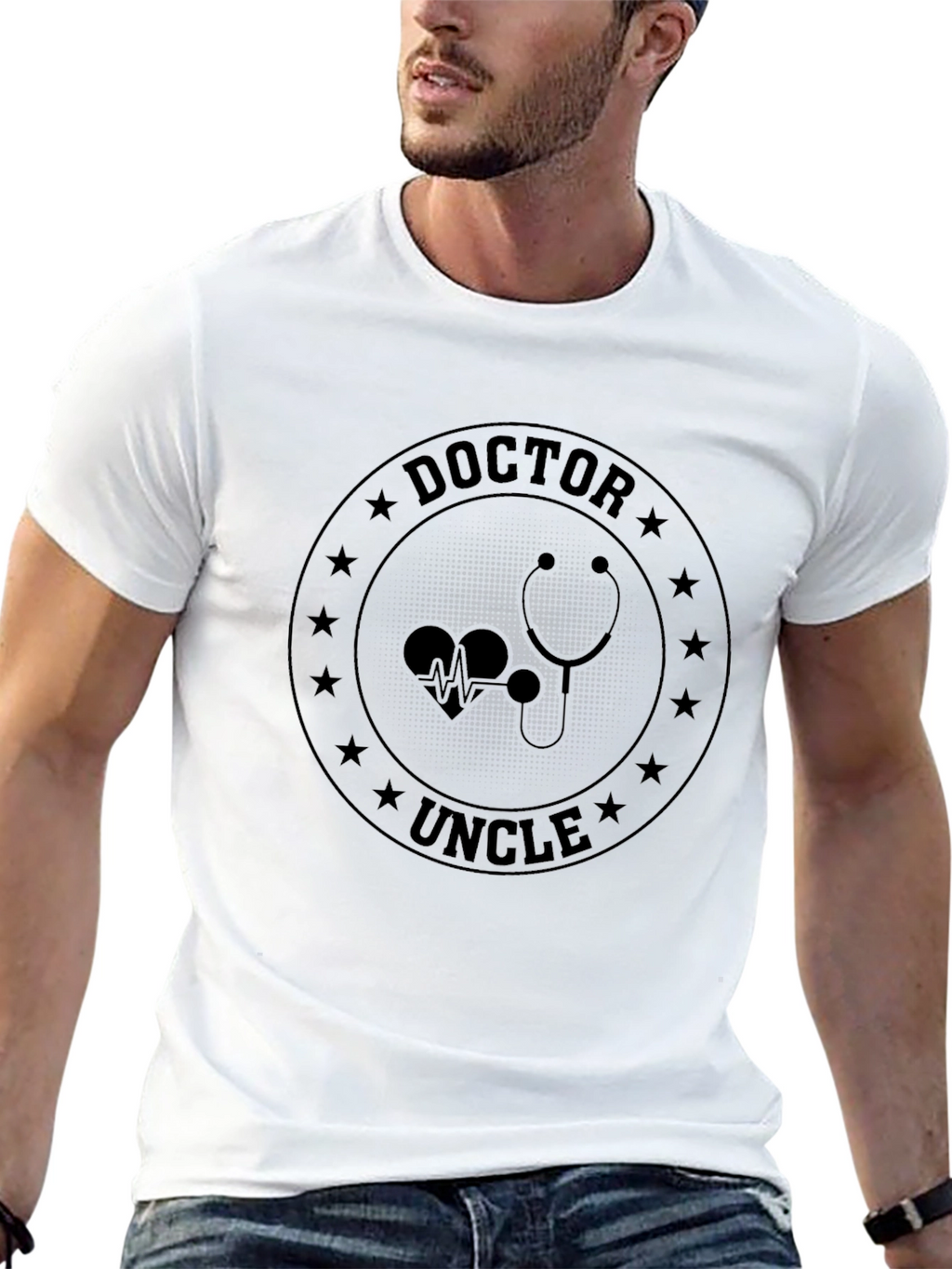 Doctor Uncle Graphic Tee - Medical Profession