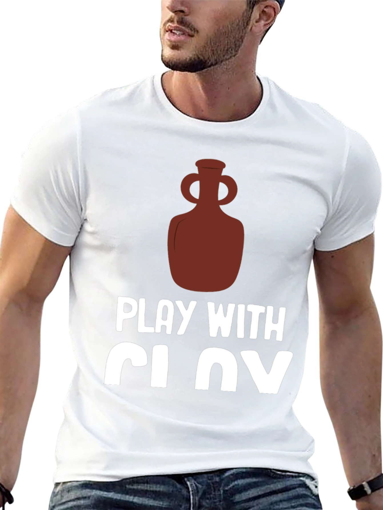 Play with Clay Graphic T-Shirt