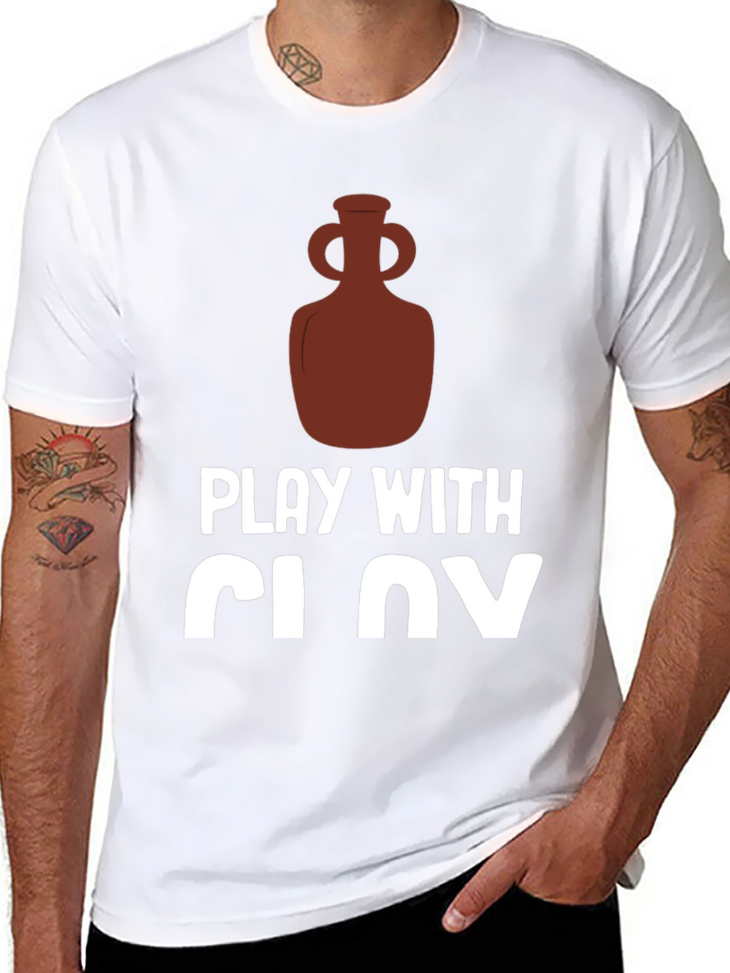 Play with Clay Graphic T-Shirt