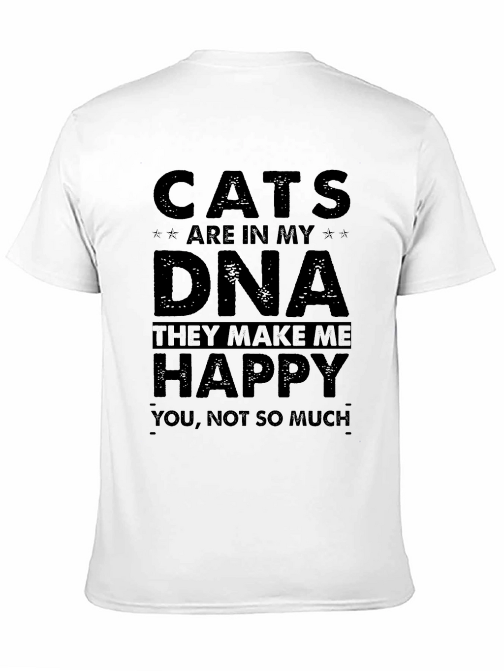 Cats Are In My DNA Graphic T-Shirt