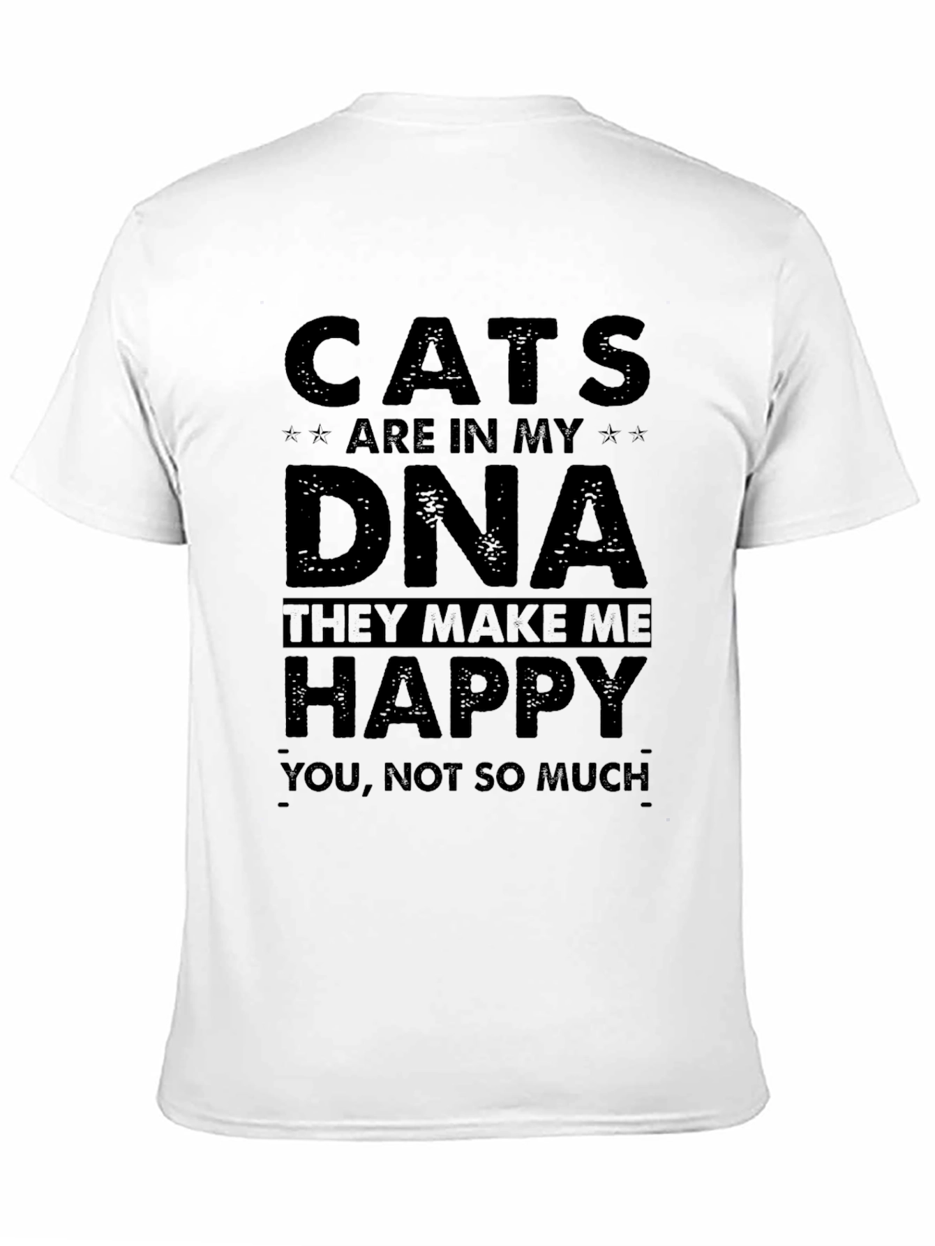 Cats Are In My DNA Graphic T-Shirt