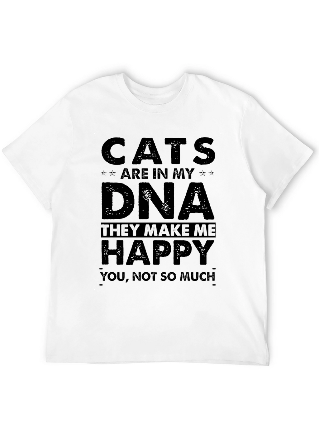 Cats Are In My DNA Graphic T-Shirt