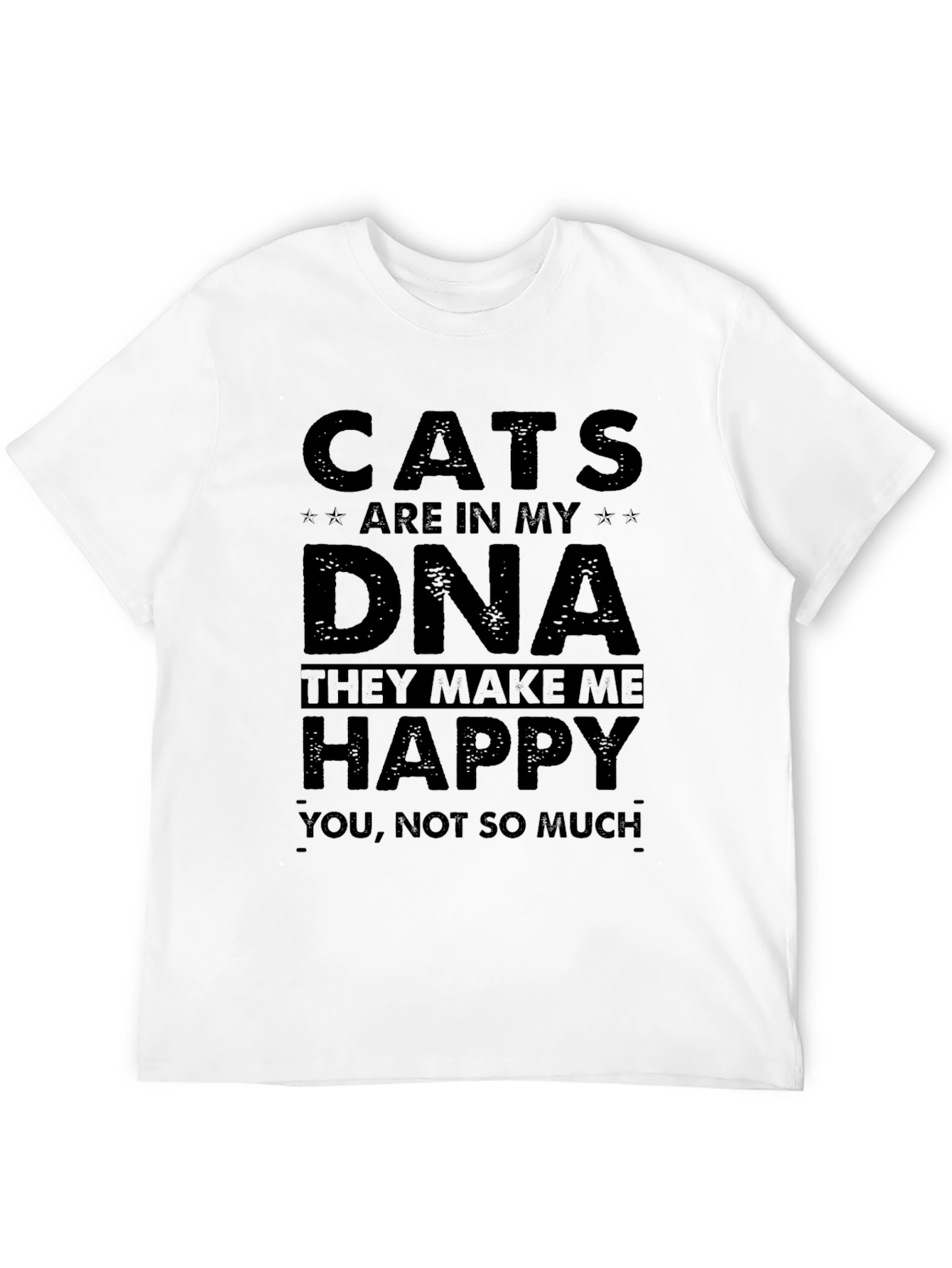 Cats Are In My DNA Graphic T-Shirt