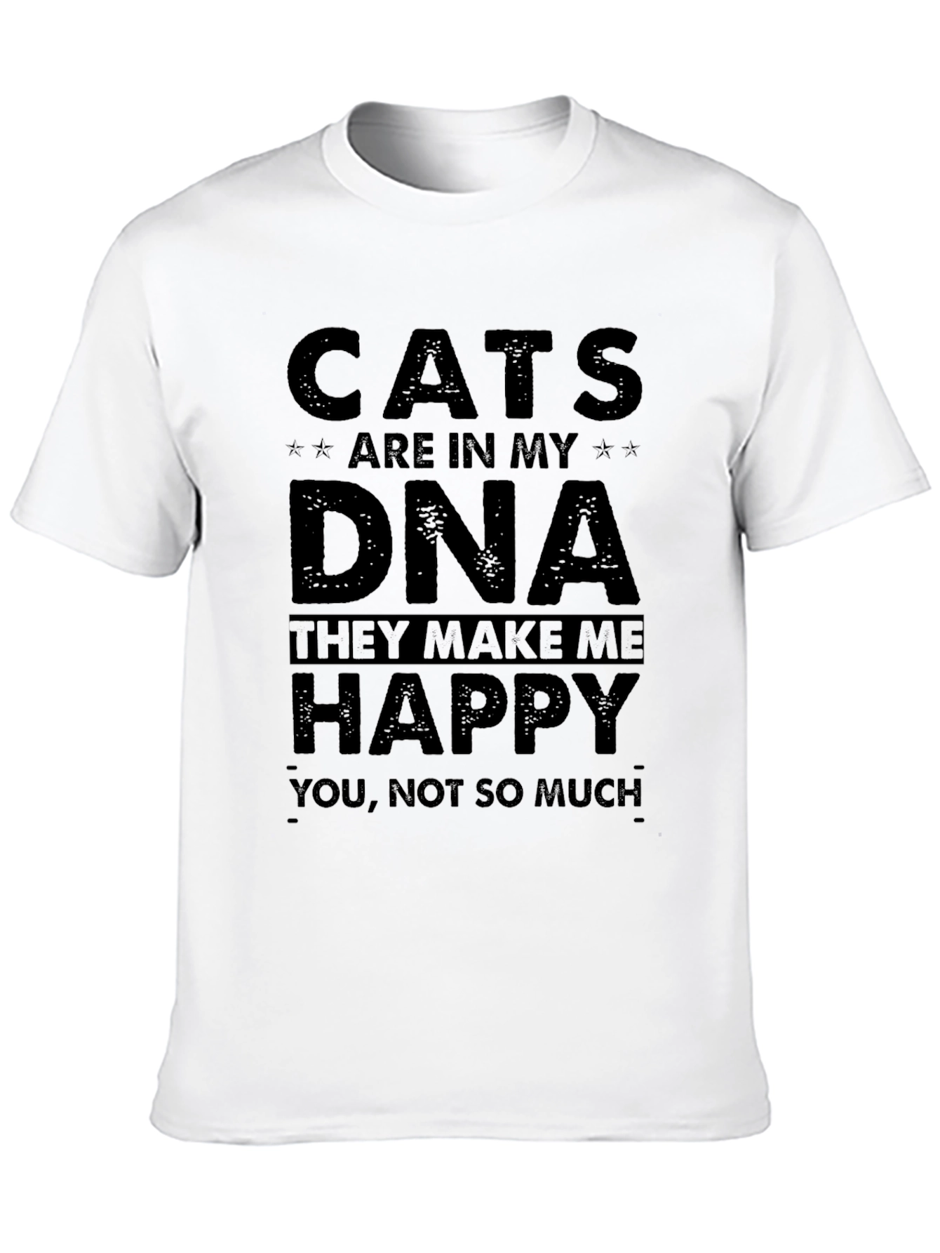 Cats Are In My DNA Graphic T-Shirt