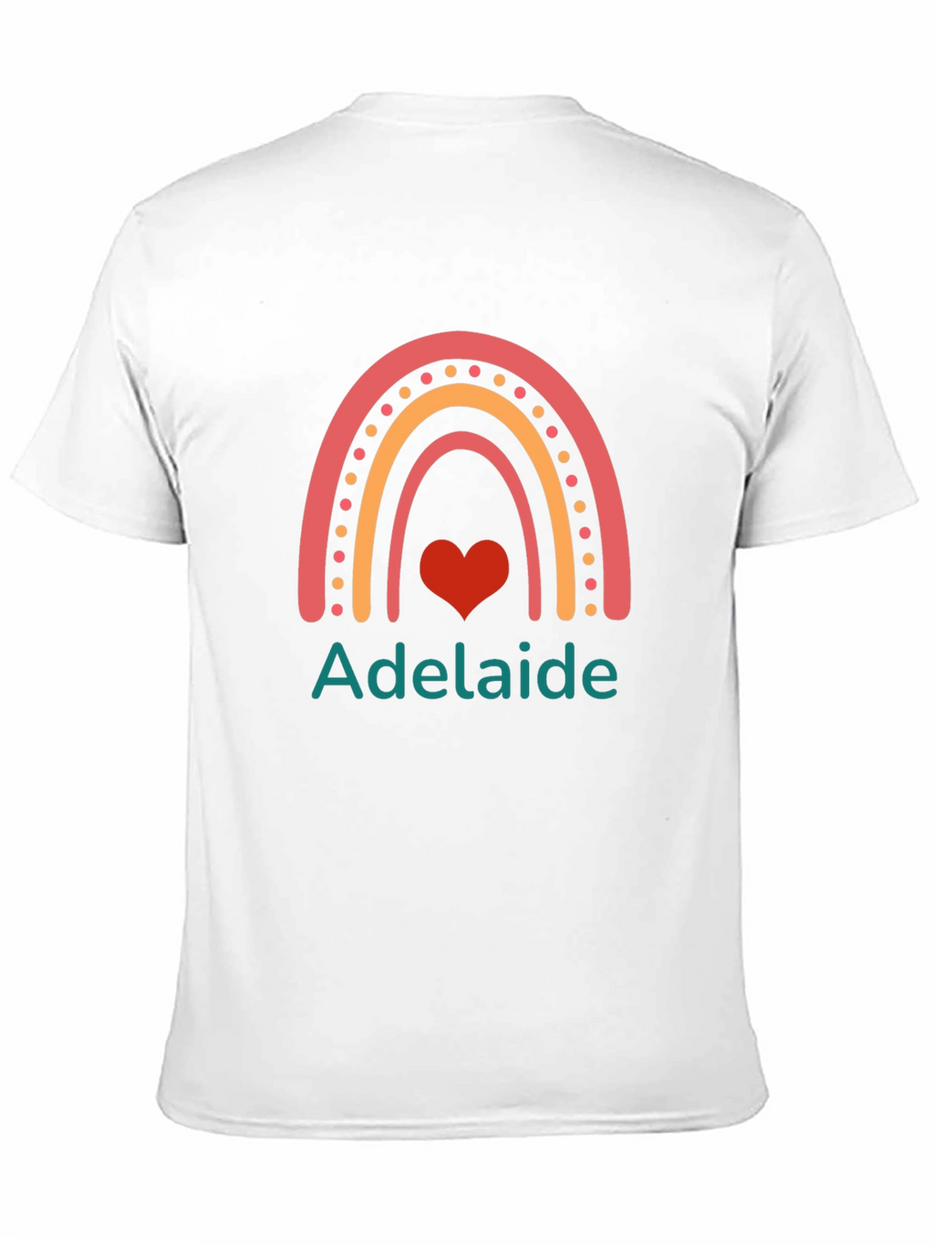 Adelaide Rainbow Heart Graphic Tee