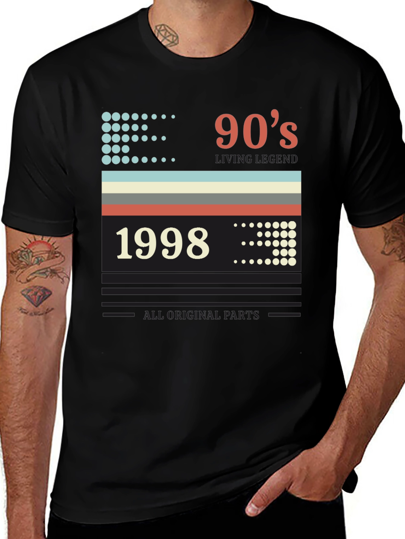 Vintage 1998 90s Living Legend Graphic T-Shirt