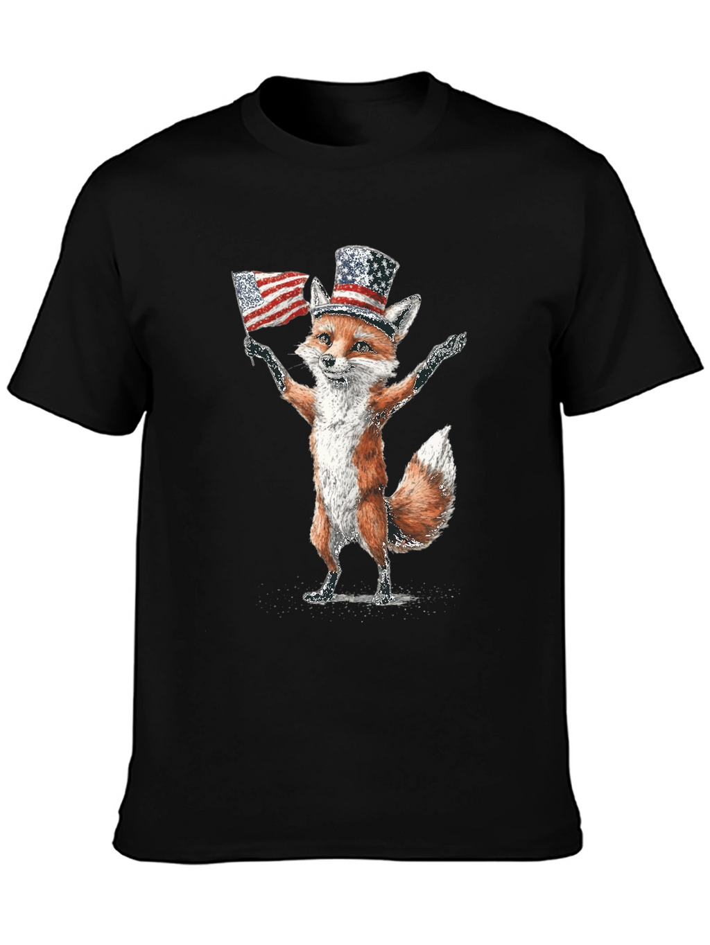 Patriotic Fox T-Shirt