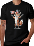 Patriotic Fox T-Shirt