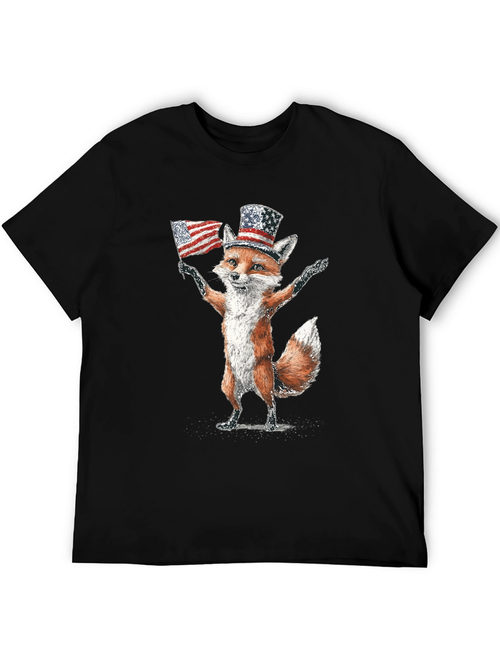 Patriotic Fox T-Shirt