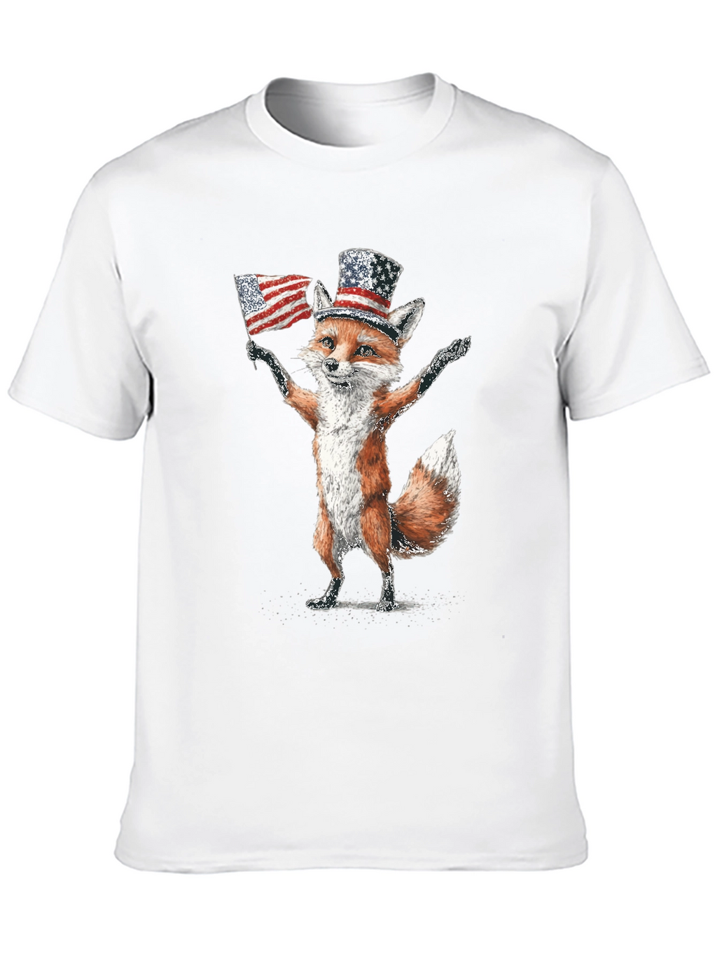 Patriotic Fox T-Shirt
